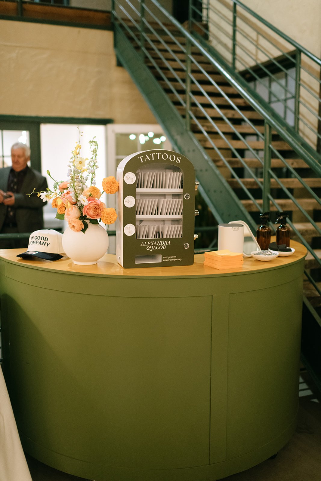 colorful flower filled october wedding in midtown kansas city la villa bridal bouquet wedding bouquet wedding flowers orchids garden roses ranunculus the cottage rose kansas city wedding florist crossroads cocktail marigold bar flower arrangement