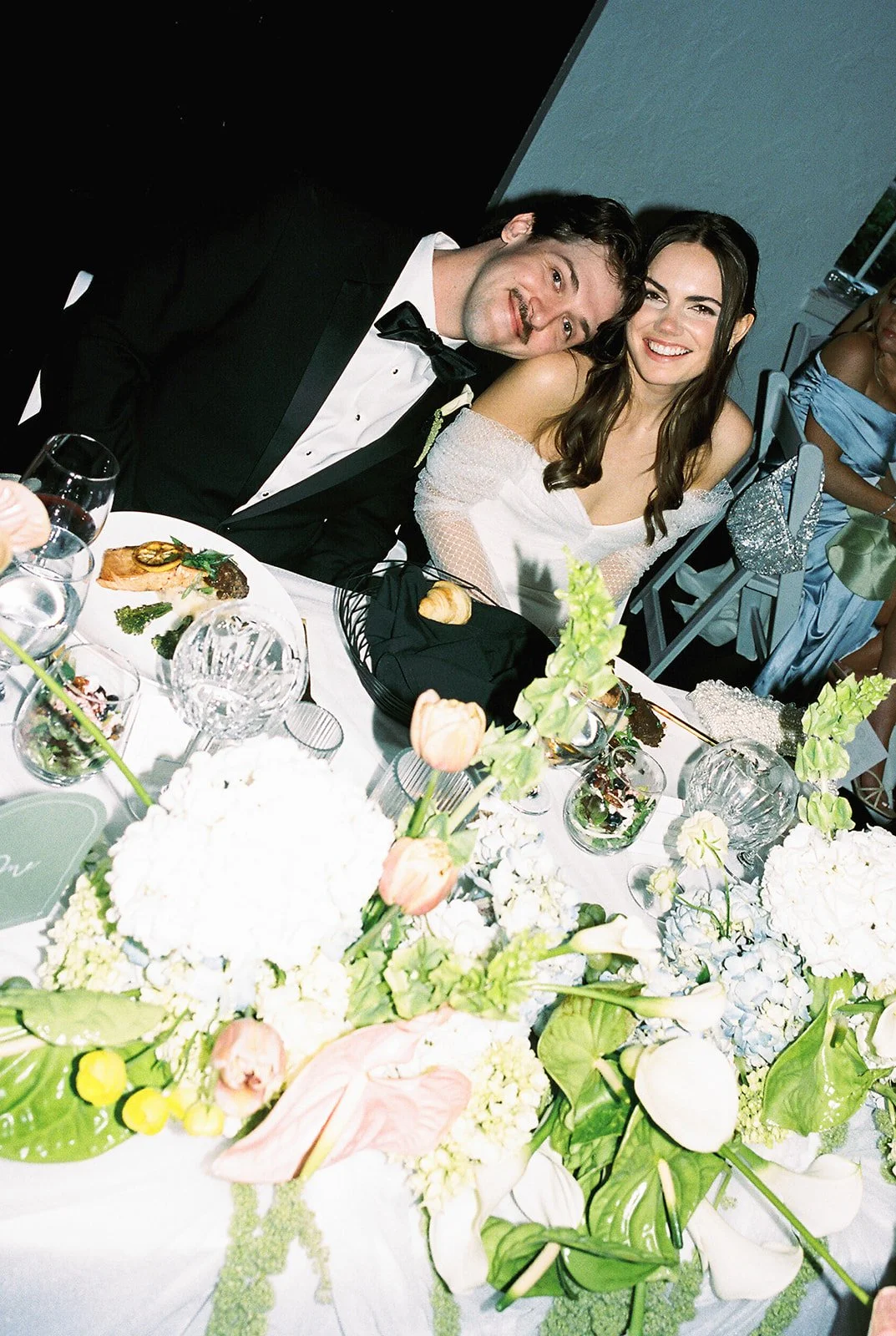 Sculptural modern spring wedding bud vases fruit and flowers candles hanging installation midtown la villa spring flowers the cottage rose kansas city wedding florist crossroads reception decor bride and groom sweetheart table