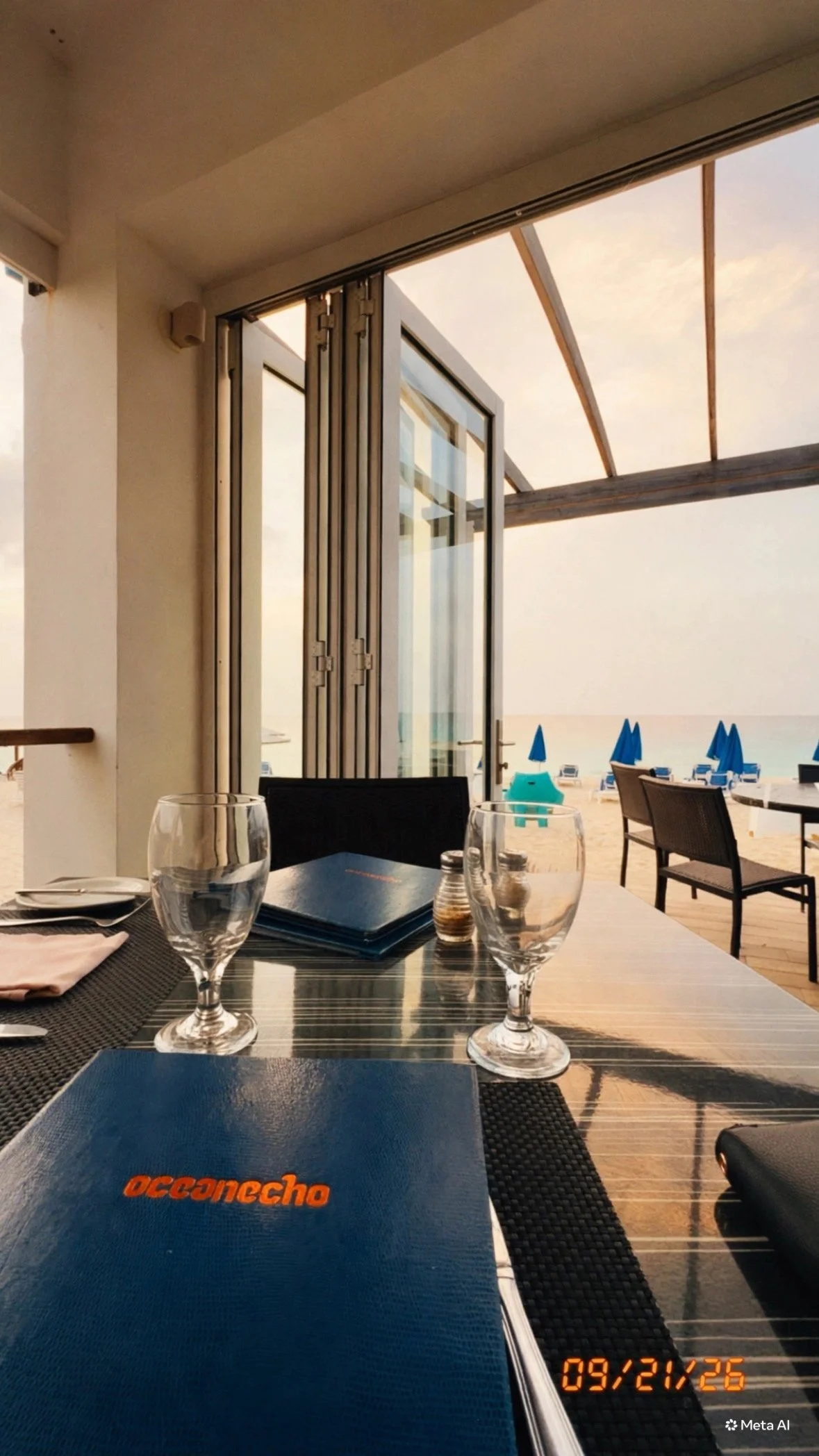 Ocean echo: Fine dining