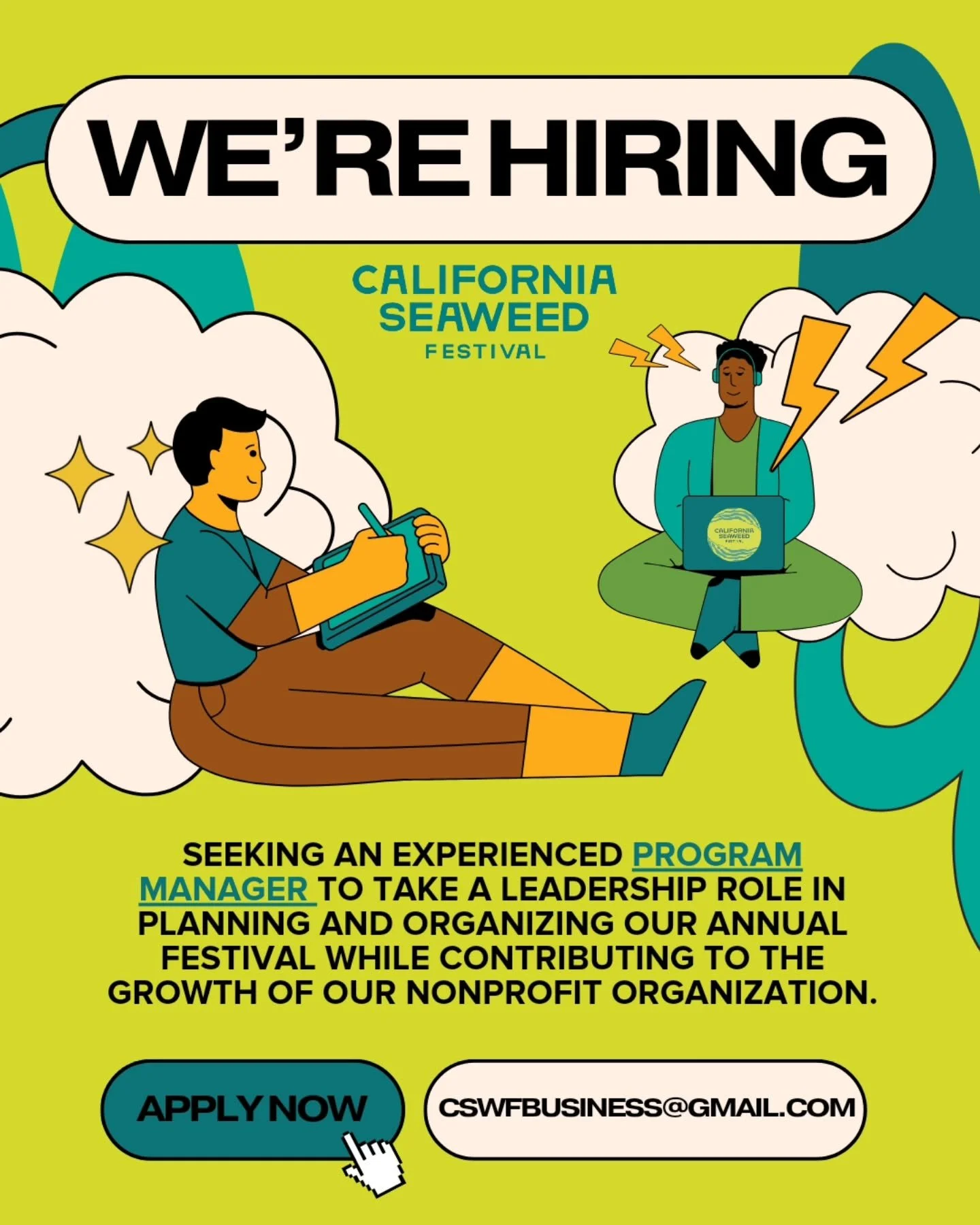 Job Description: Program Manager
LINK IN BIO FOR APPLICATION AND FULL INFORMATION 

Position: Part-Time Contract (average 10 hours/week for 10 months of February - November 2025)

Salary: Commensurate with experience: $1200-1700/month

Location: Remo