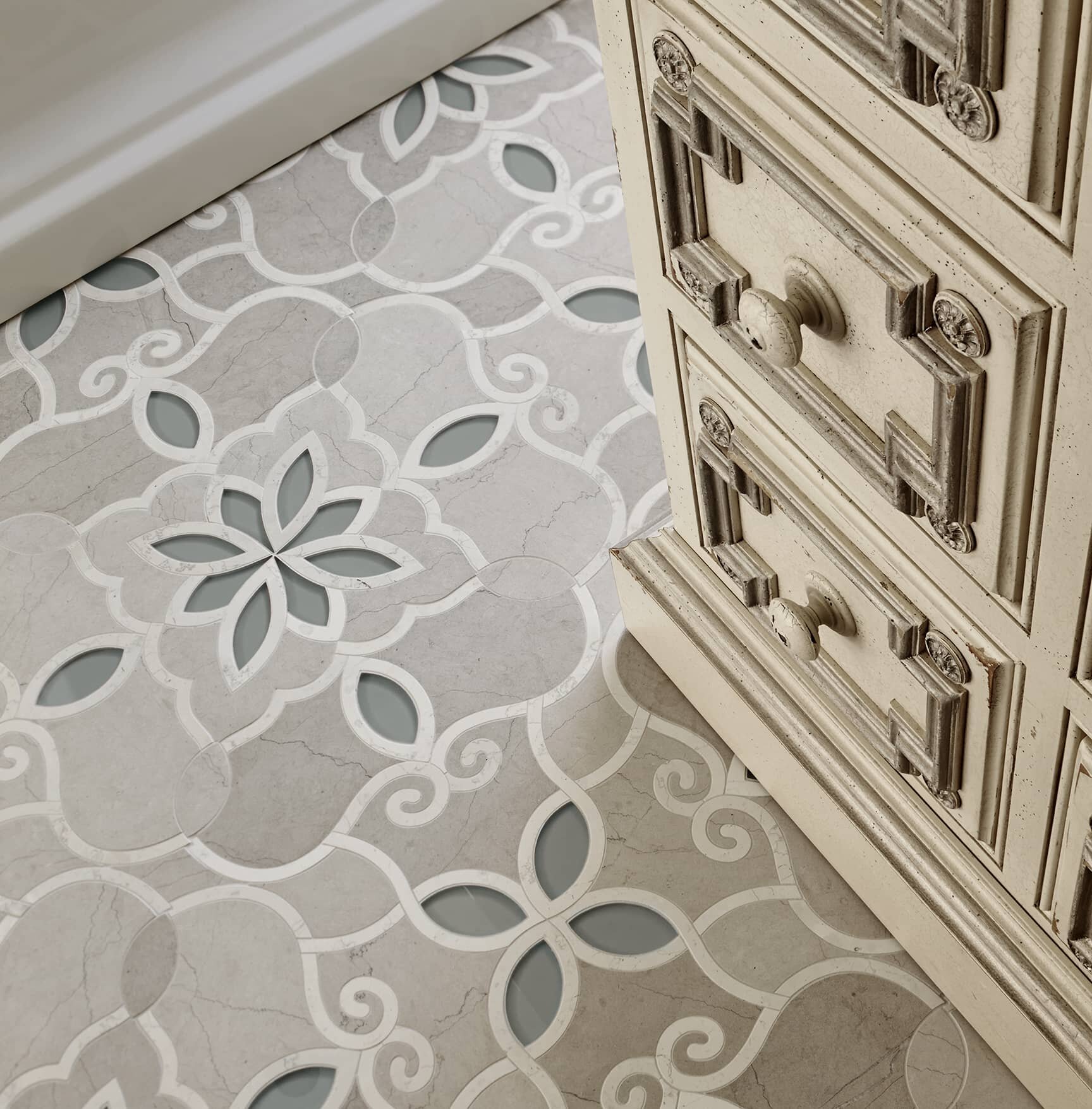 Cliffside Estate Bathroom - Avon, Connecticut. 