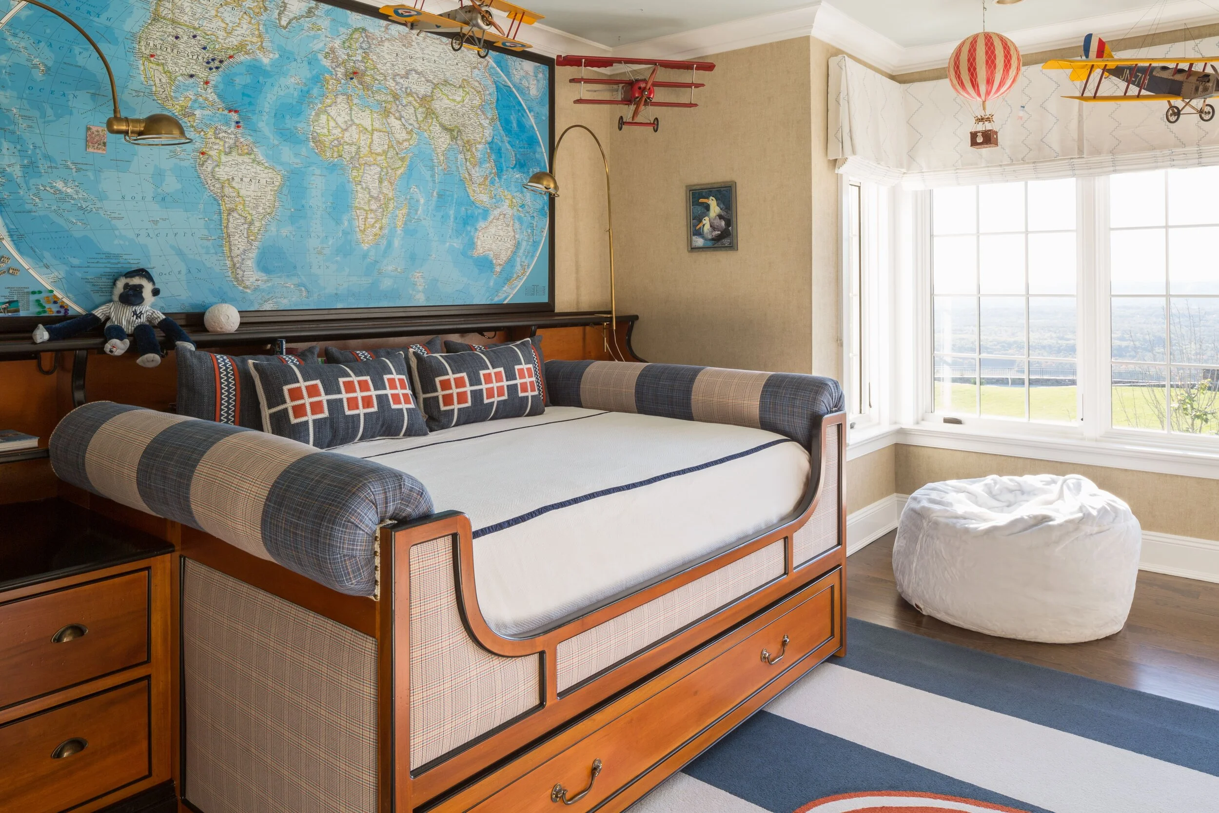 Cliffside Estate Bedroom - Avon, Connecticut. 