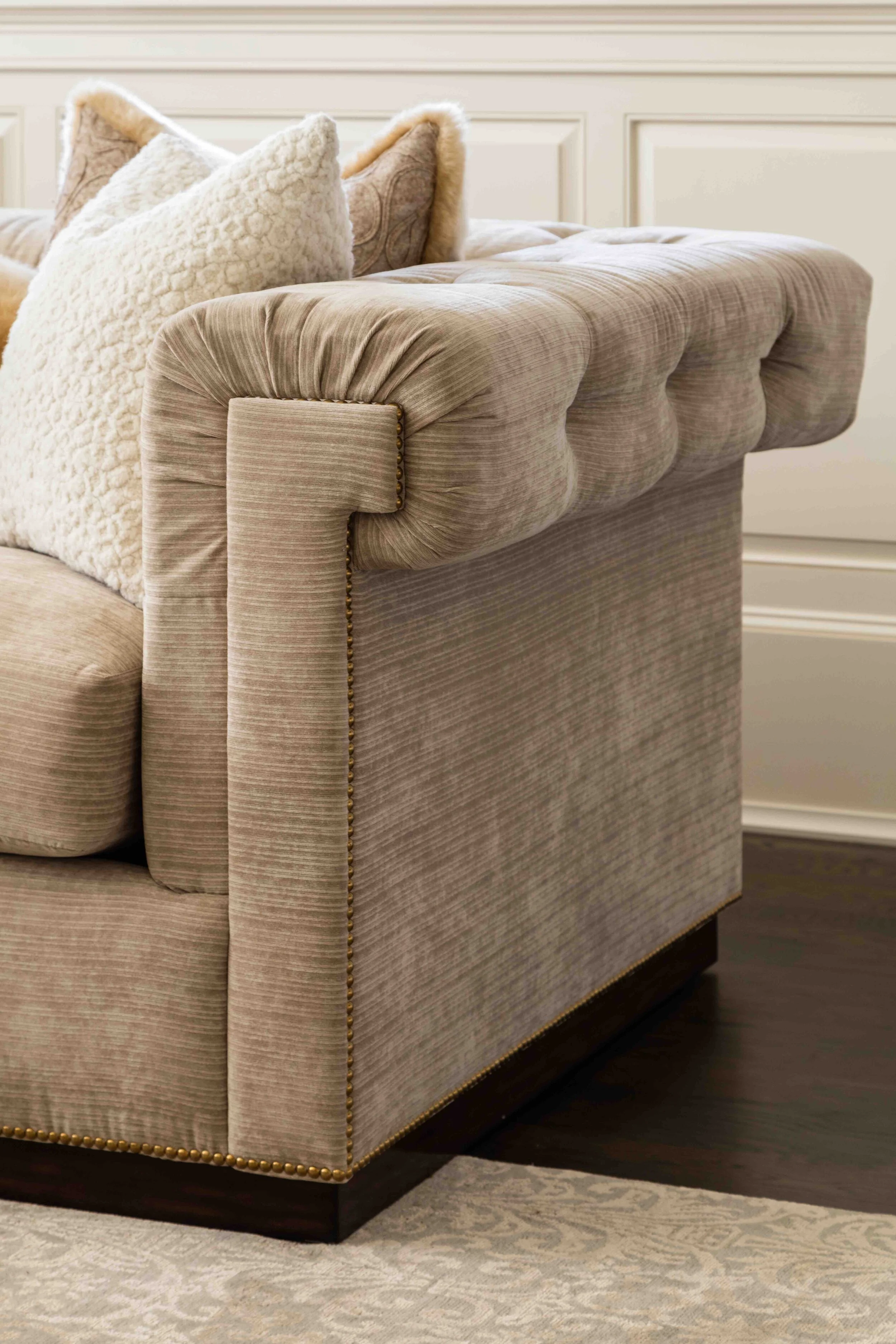 Moody Blue - Comfy Detailed Sectional