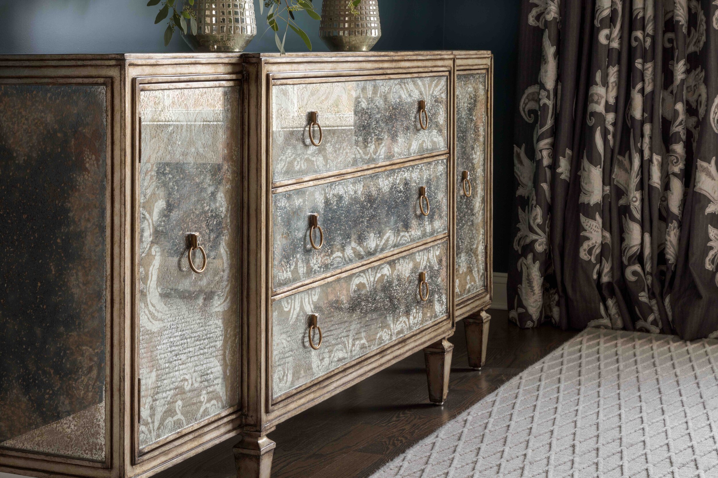 Moody Blue - Detailed Dresser