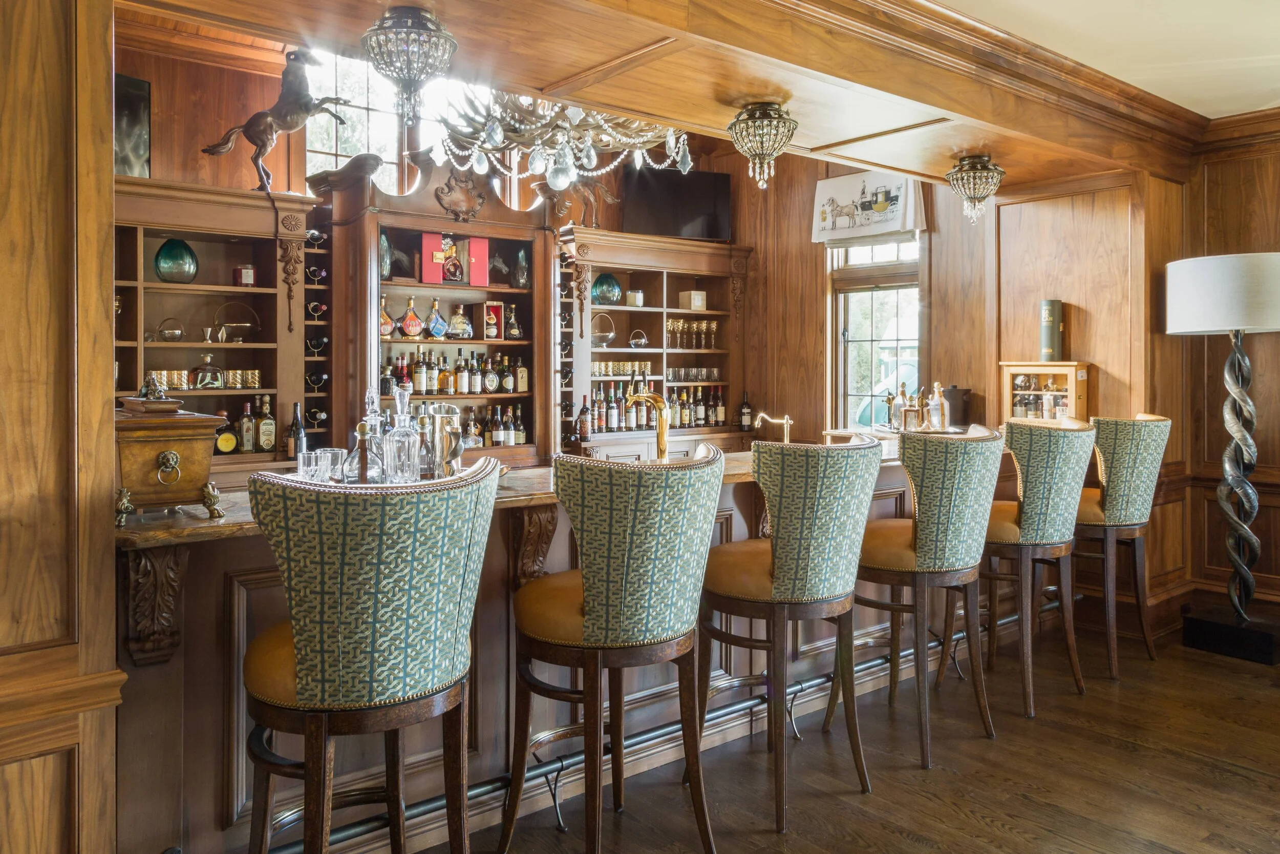 Cliffside Estate Bar - Avon, Connecticut. 