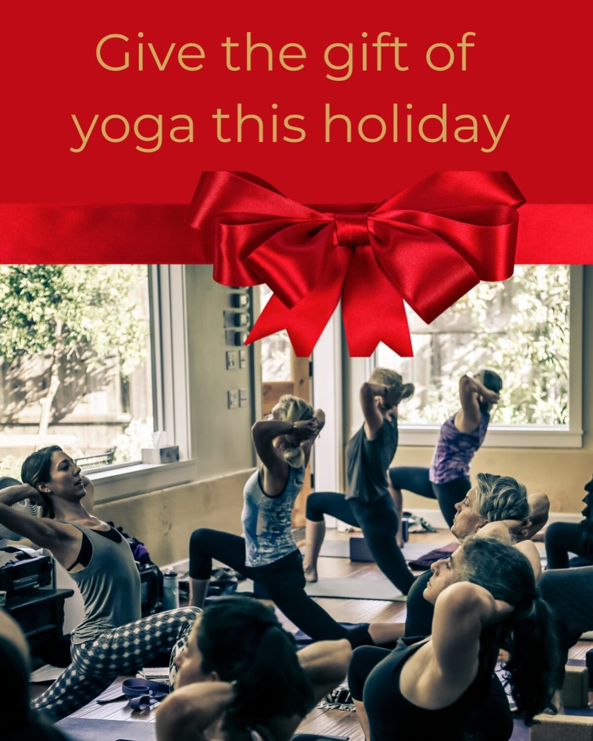 I&rsquo;m excited to offer gift certificates for classes with me this holiday season! ✨🎄✨

You can buy a 5 or 10 class card that you can print out and present to your loved one as a gift. 🎁 

Help someone you love explore the incredible benefits of