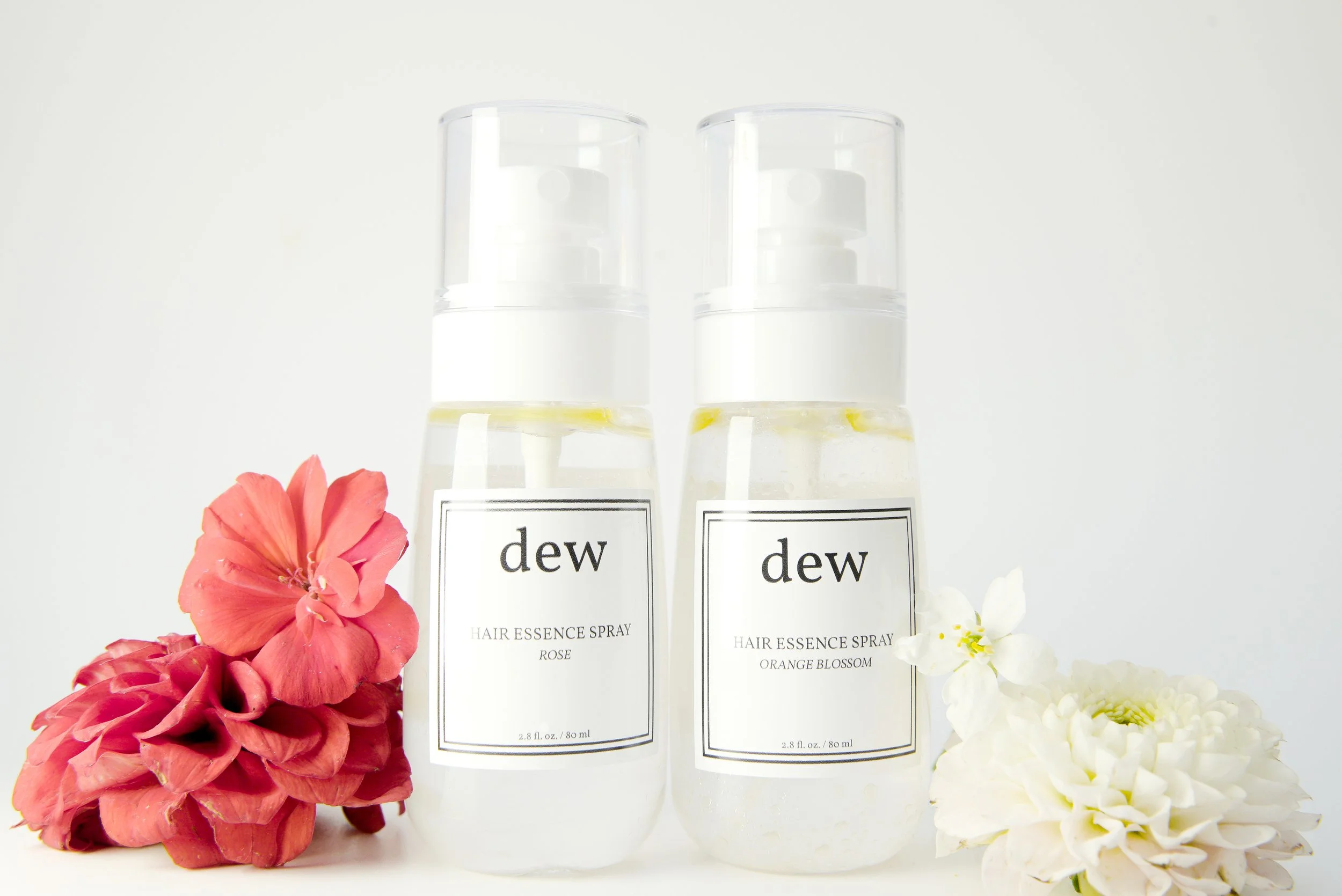 hair essence spray rose orange blossom