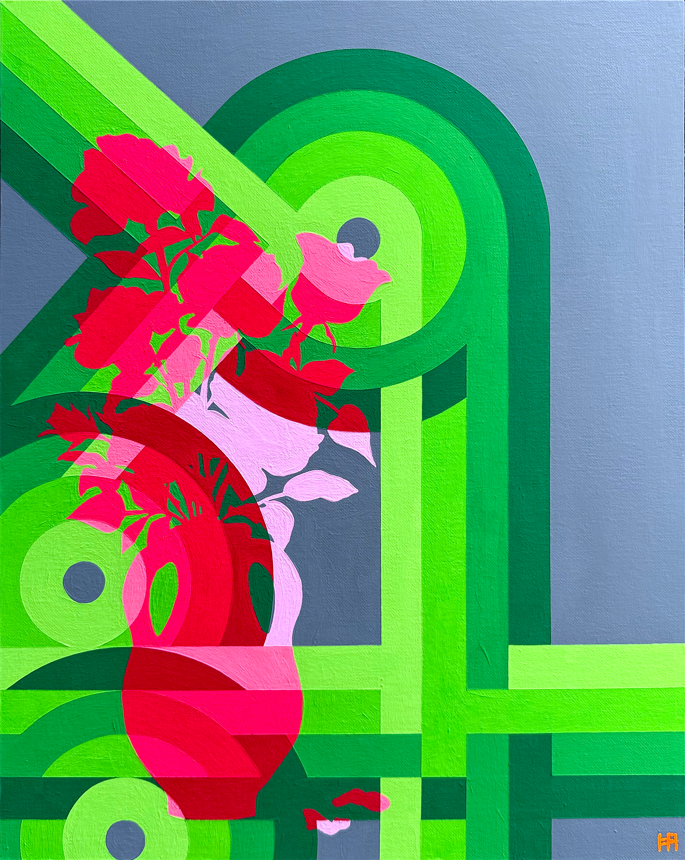 Garden of the Fortunate | 16" x 20"