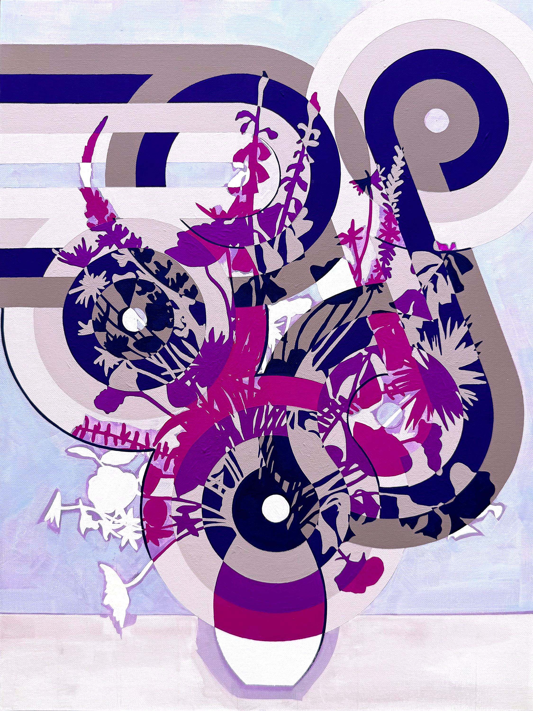 Bloom of the Immortals | 18" x 24"