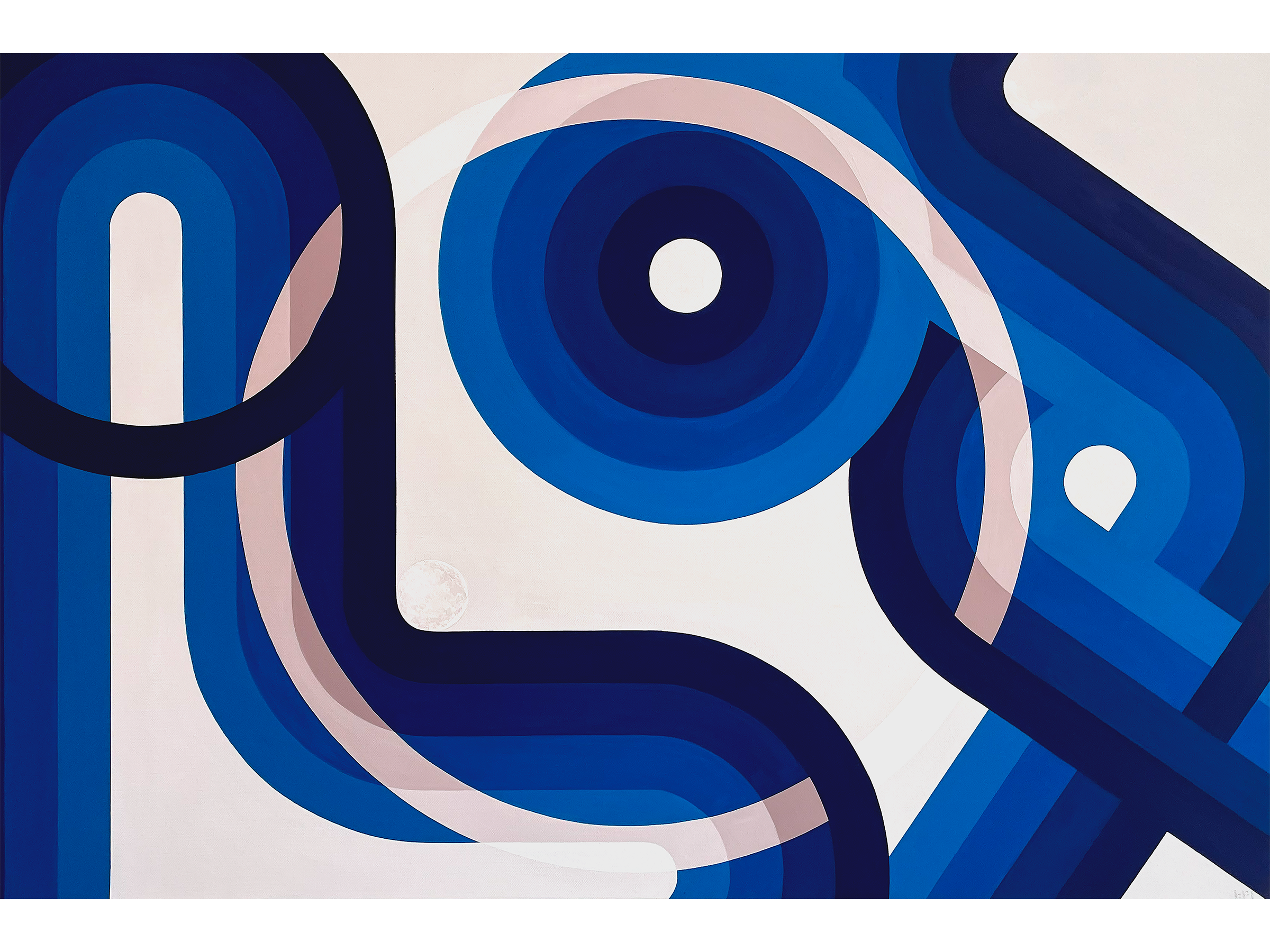 Little Luna | 36" x 24"