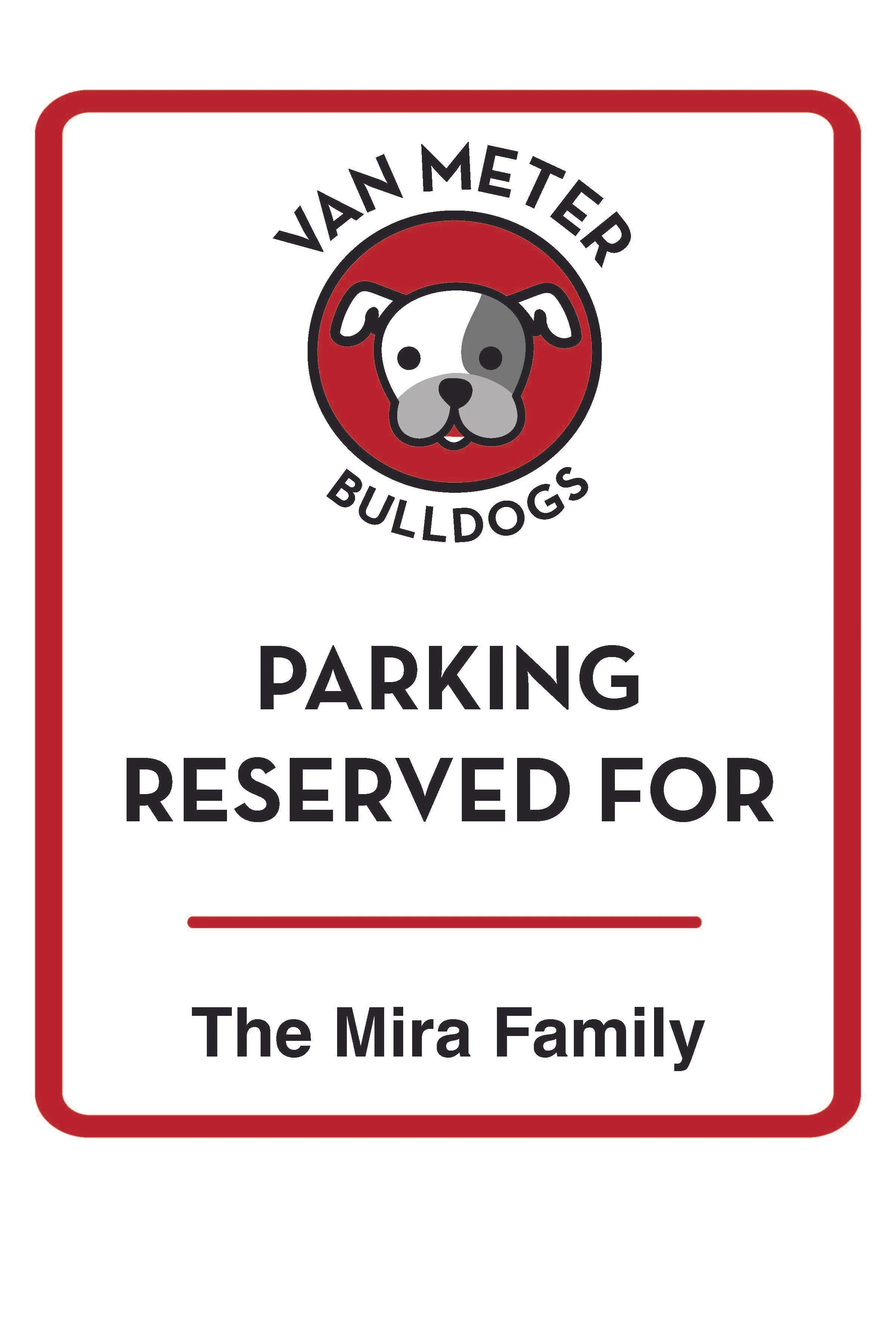 VIP Parking Spot - Nino (Kinder Side)