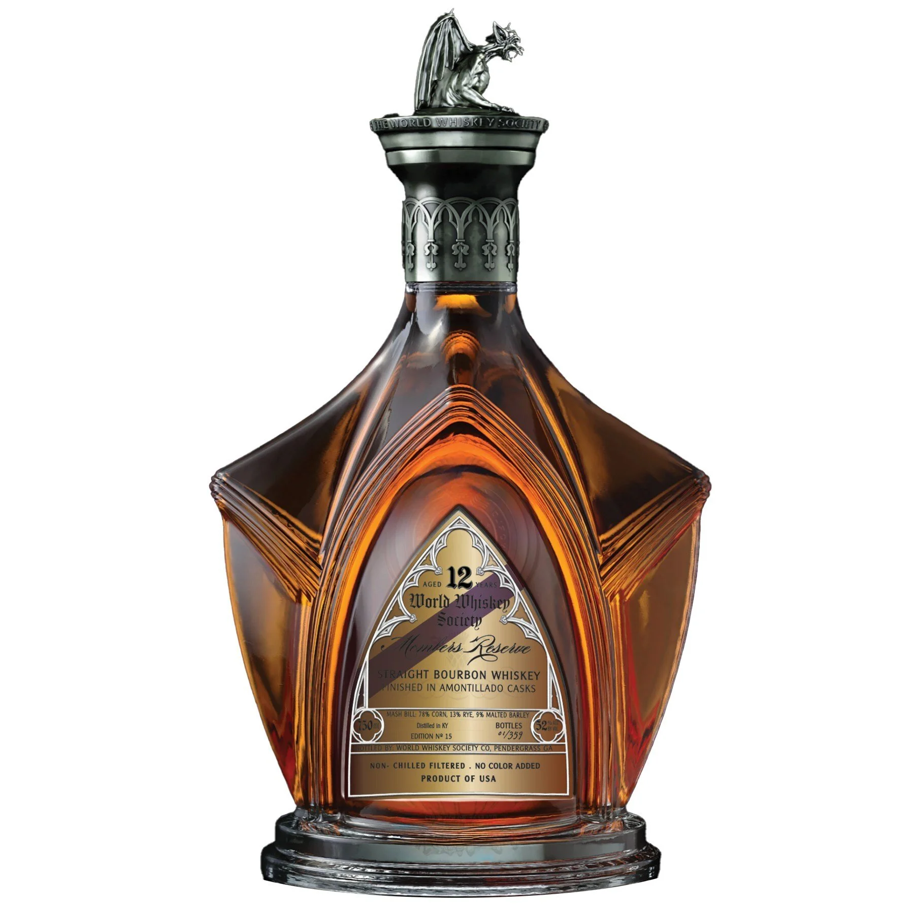 World Whiskey Society Unveils 12-Year Kentucky Straight Bourbon Finished in Amontillado Barrels