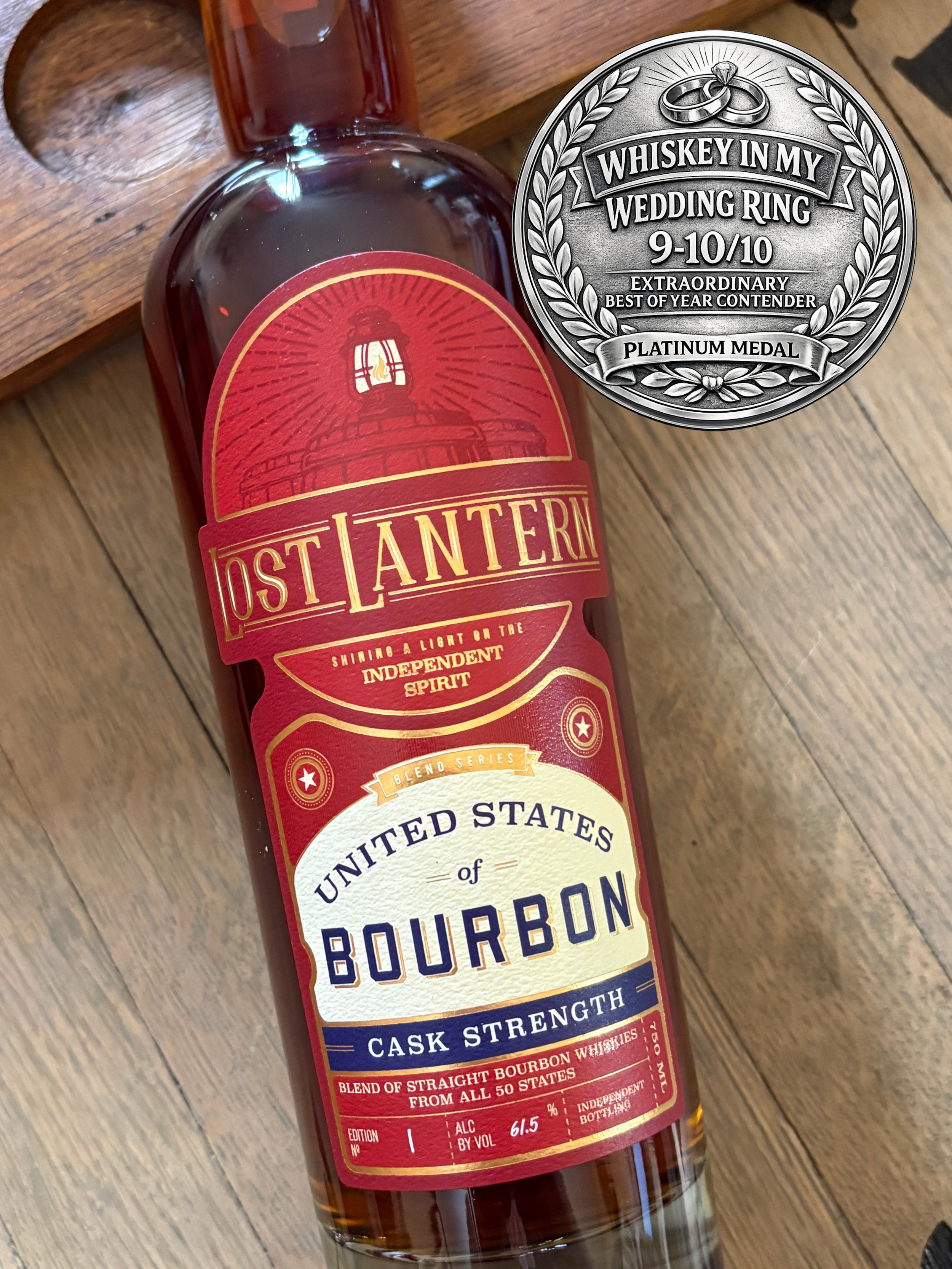 Lost Lantern United States of Bourbon Cask Strength Review