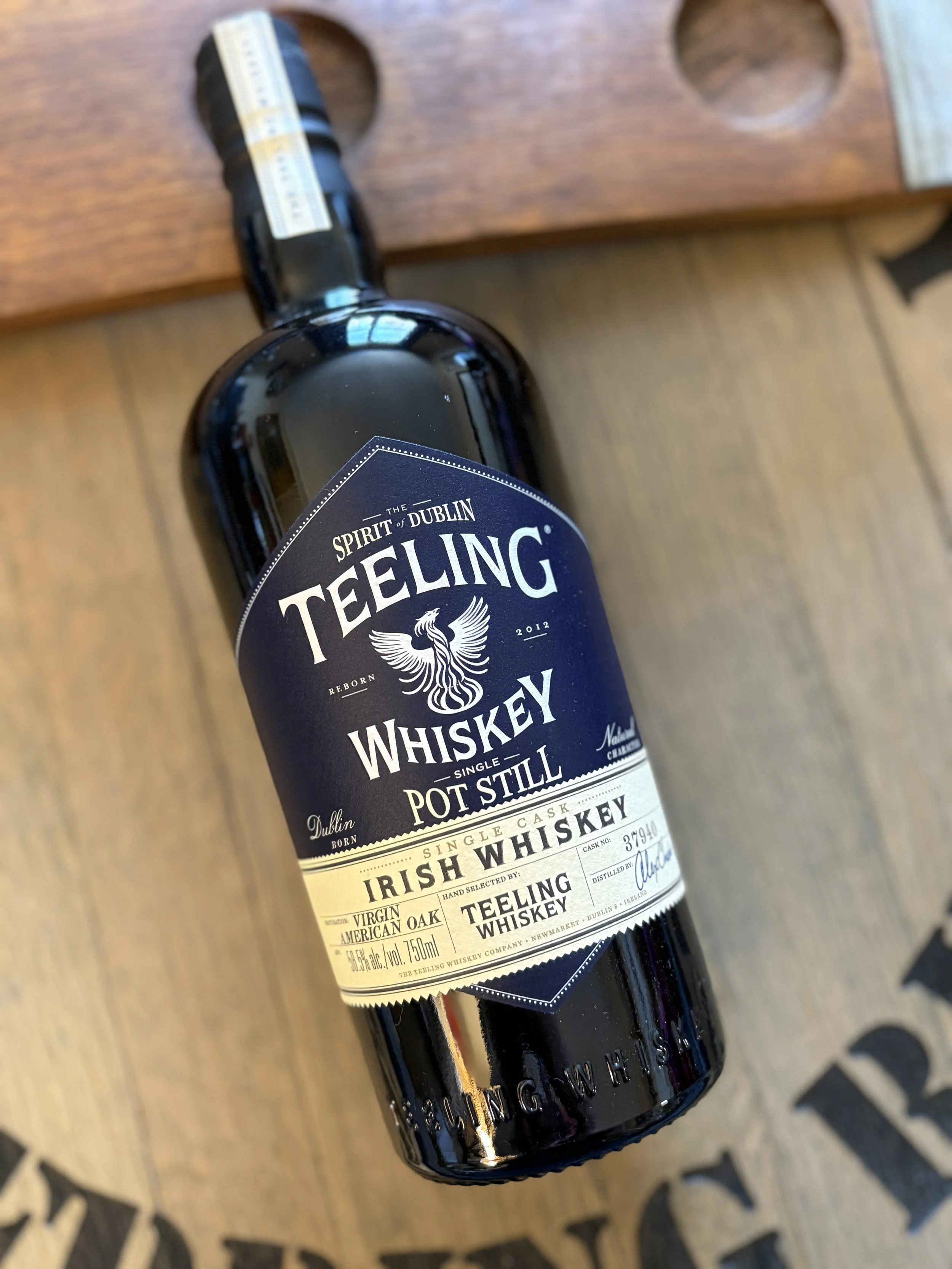 Teeling Single Pot Still Irish Whiskey Single Cask Virgin Oak Maturation