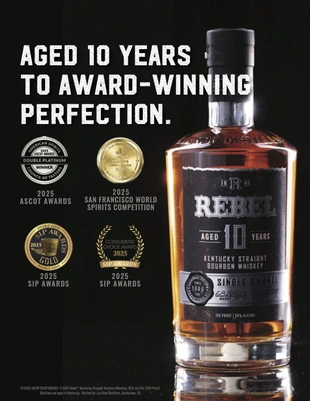 Rebel Bourbon announces annual release of highly acclaimed Rebel 10-Year Single Barrel Bourbon