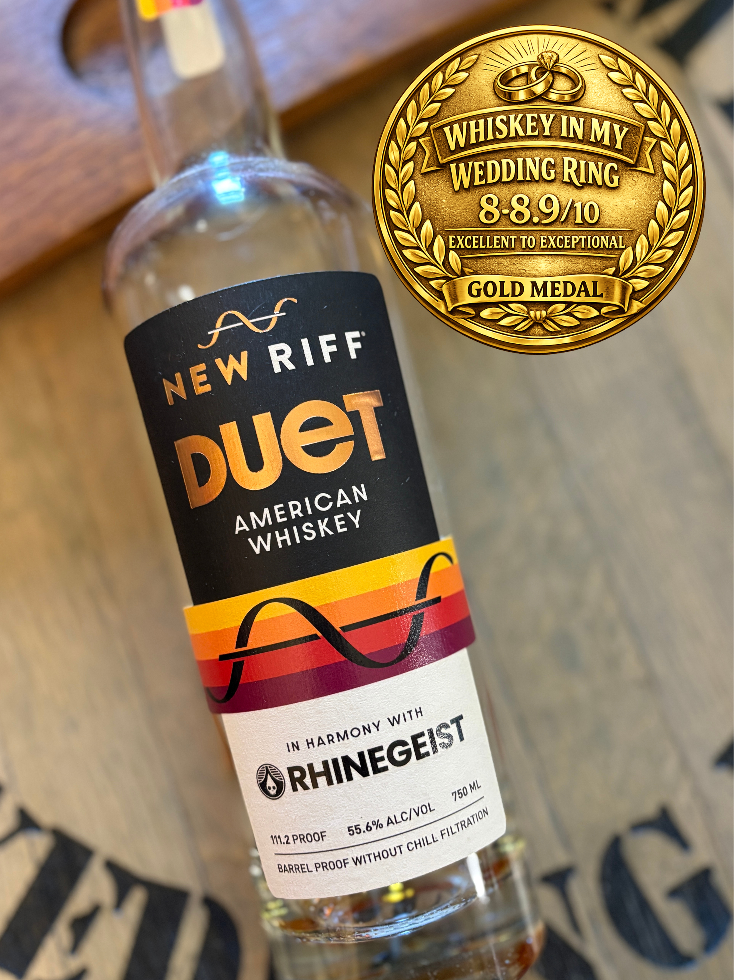 New Riff Duet American Whiskey in Harmony with Rhinegeist Review
