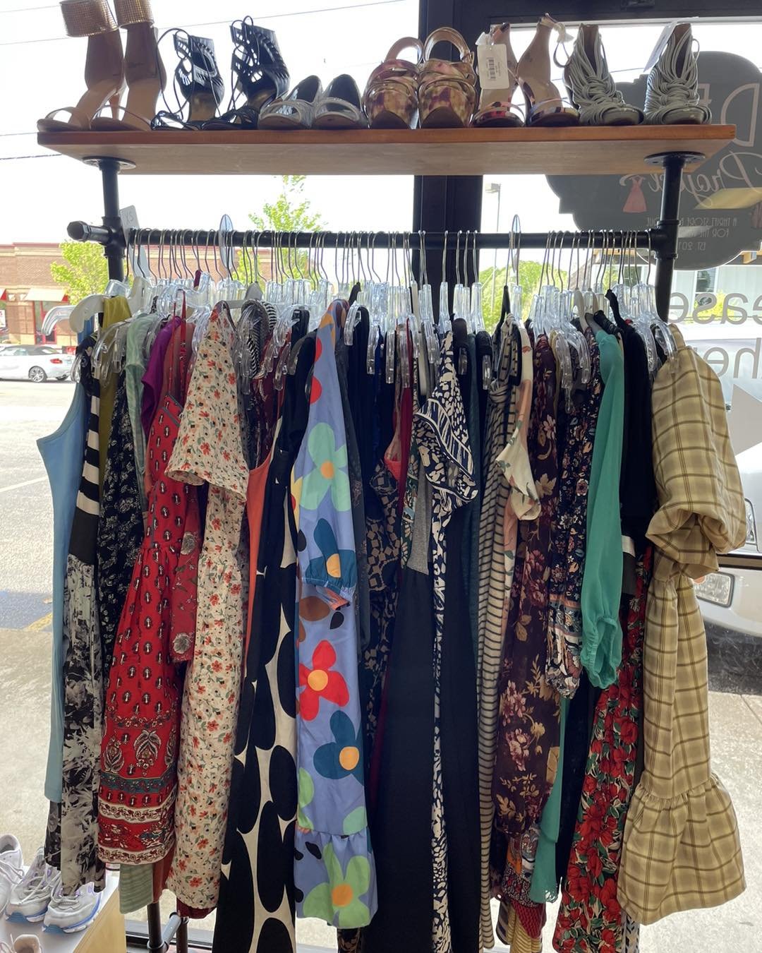 We have restocked and ready for another day of 50% off ladies dresses! Stop by 10:30-4:30 and shop!