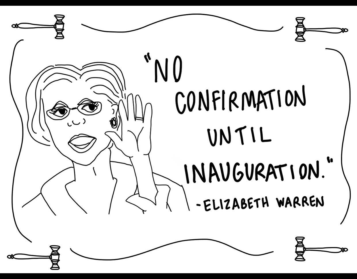 &ldquo;No confirmation until inauguration!&rdquo; -Elizabeth Warren 

🇺🇸
🇺🇸
🇺🇸
🇺🇸

#vote2020 #getoutthevote #getoutthevote2020  #marvinandtaco #postcardswithapurpose #votelikeyourlifedependsonit #changethesystem #votelikeyougiveadamn #votelik