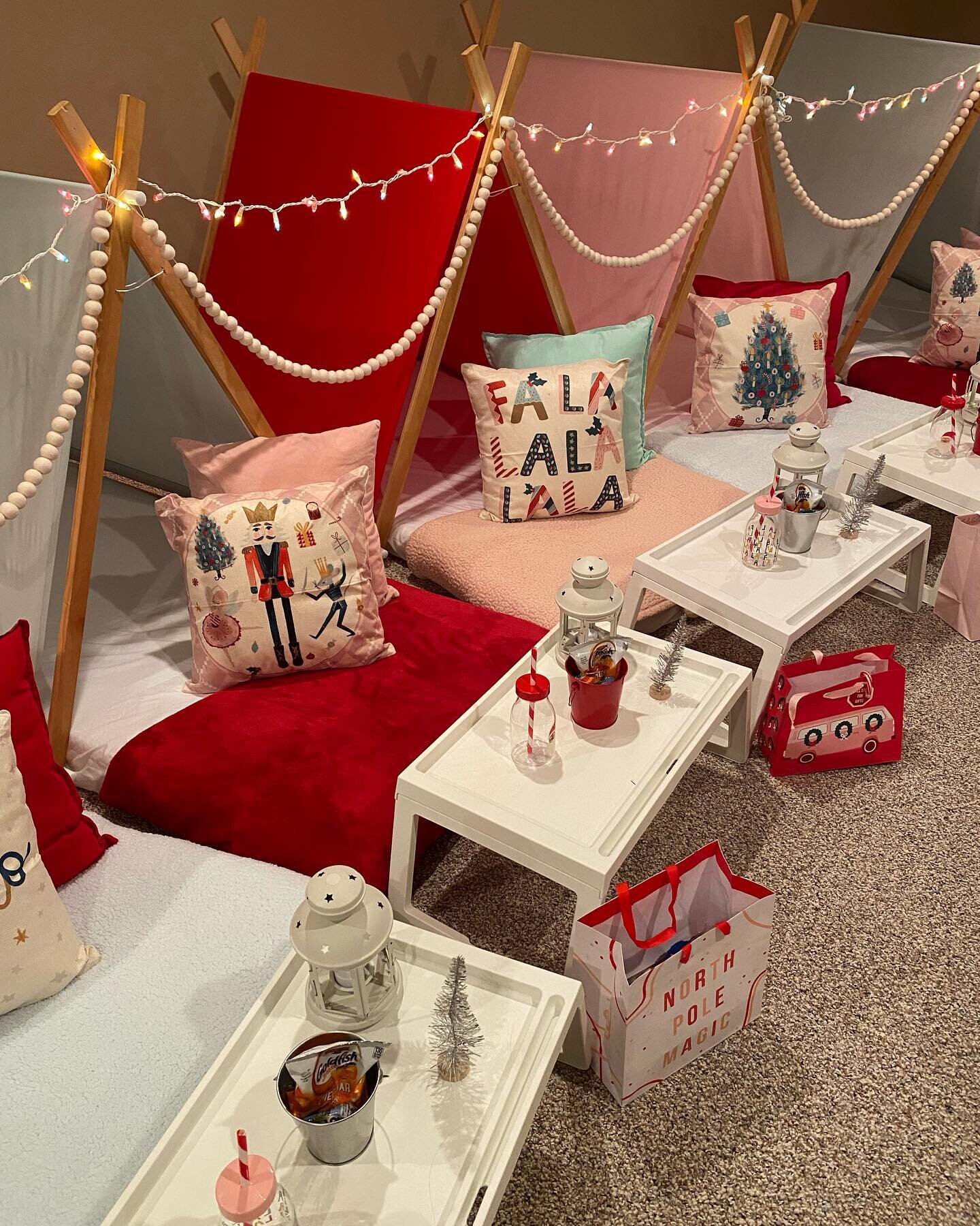 The birthday girl wanted a whimsical Christmas theme and we love how it turned out!  It&rsquo;s the perfect way to celebrate a December birthday or a holiday sleepover with family/friends 😍✨

We need help naming this theme, please comment with any i