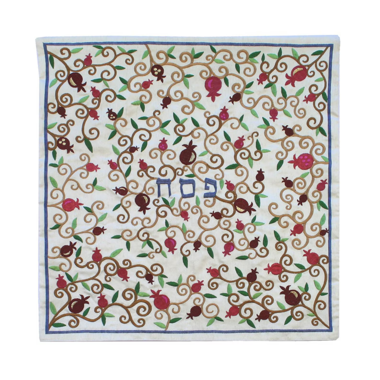 Pomegranate Vines Matzah Cover