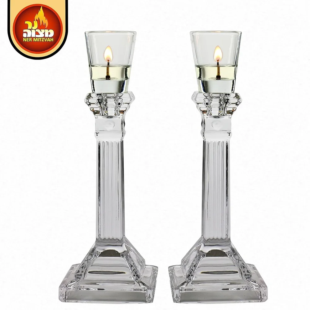 Lot De 144 Bougies Shabbat Ohr Traditionnelles - 2 Boîtes De 72 Pièces - Brûlent 3 Heures - Qualité Premium