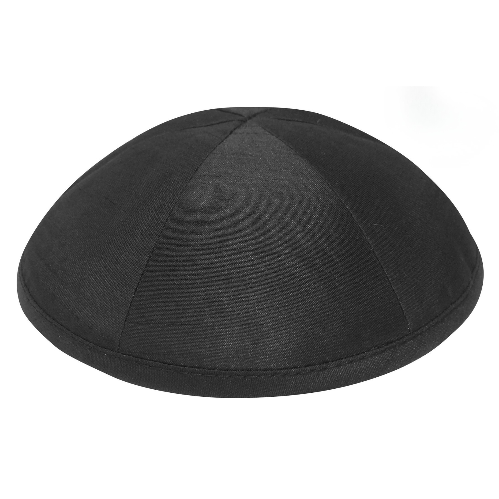 Raw Silk Black Kippah Square.png
