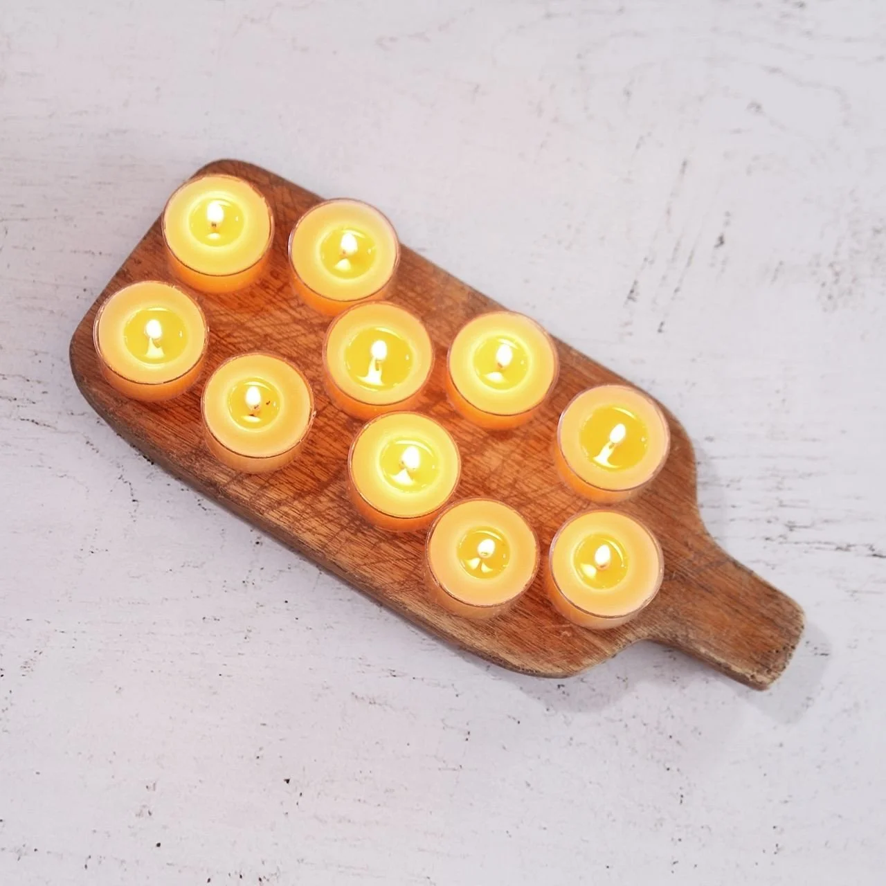 Beeswax Tea Light Lit.jpg