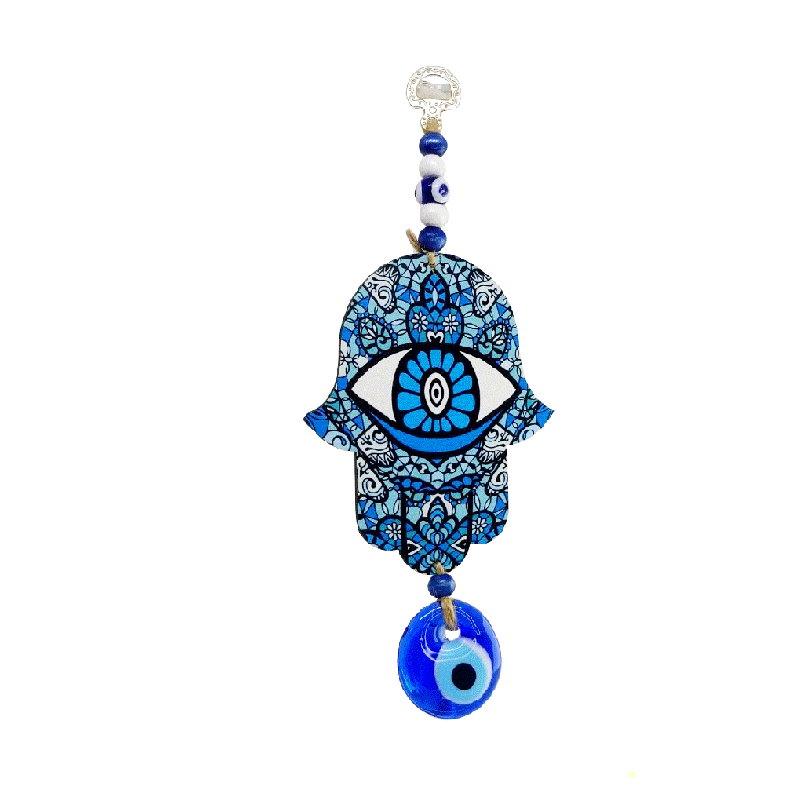 Hamsa200 Blue Eye Amulet Hamsa Turning.gif