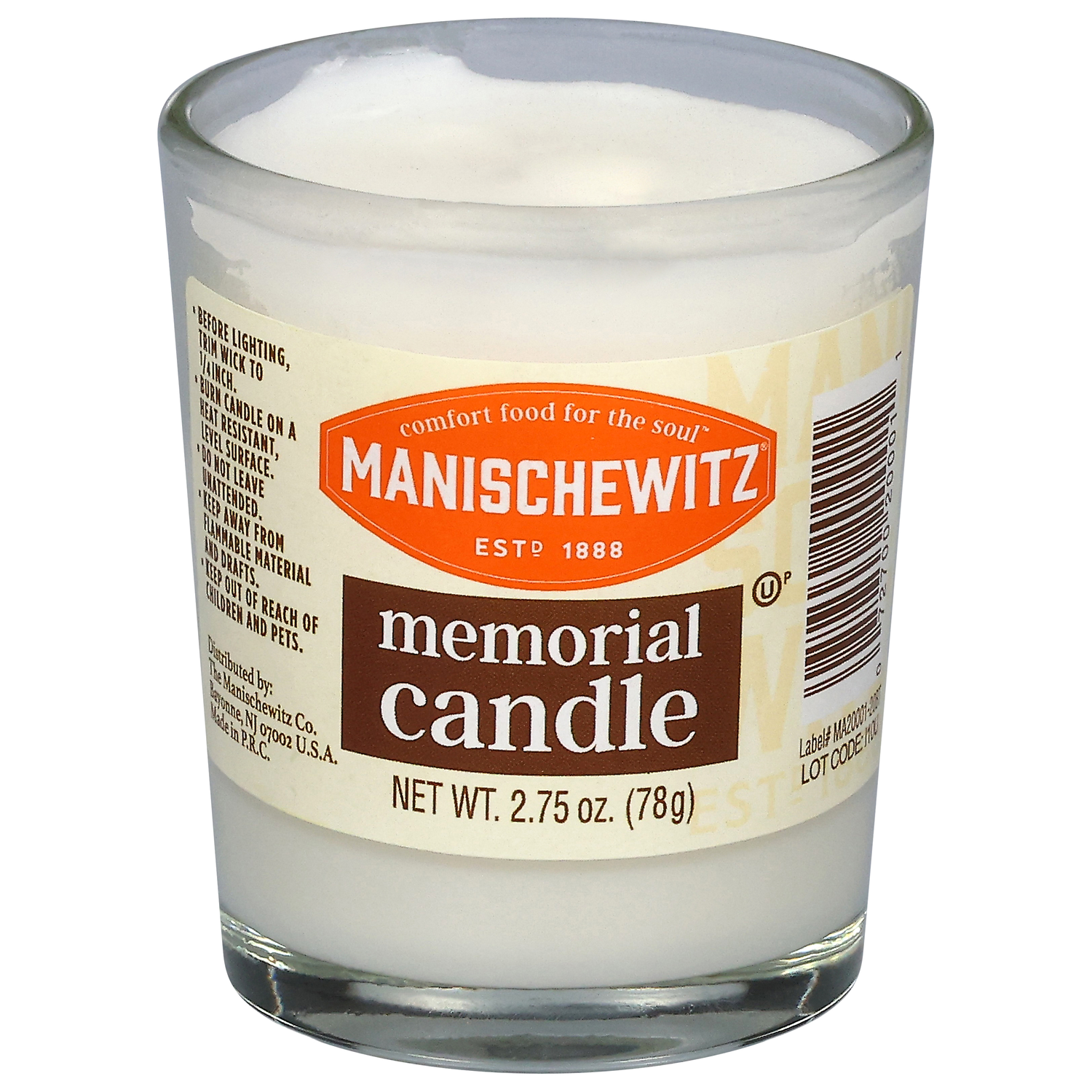 Manischewitz Glass Yahrzeit Candle.png