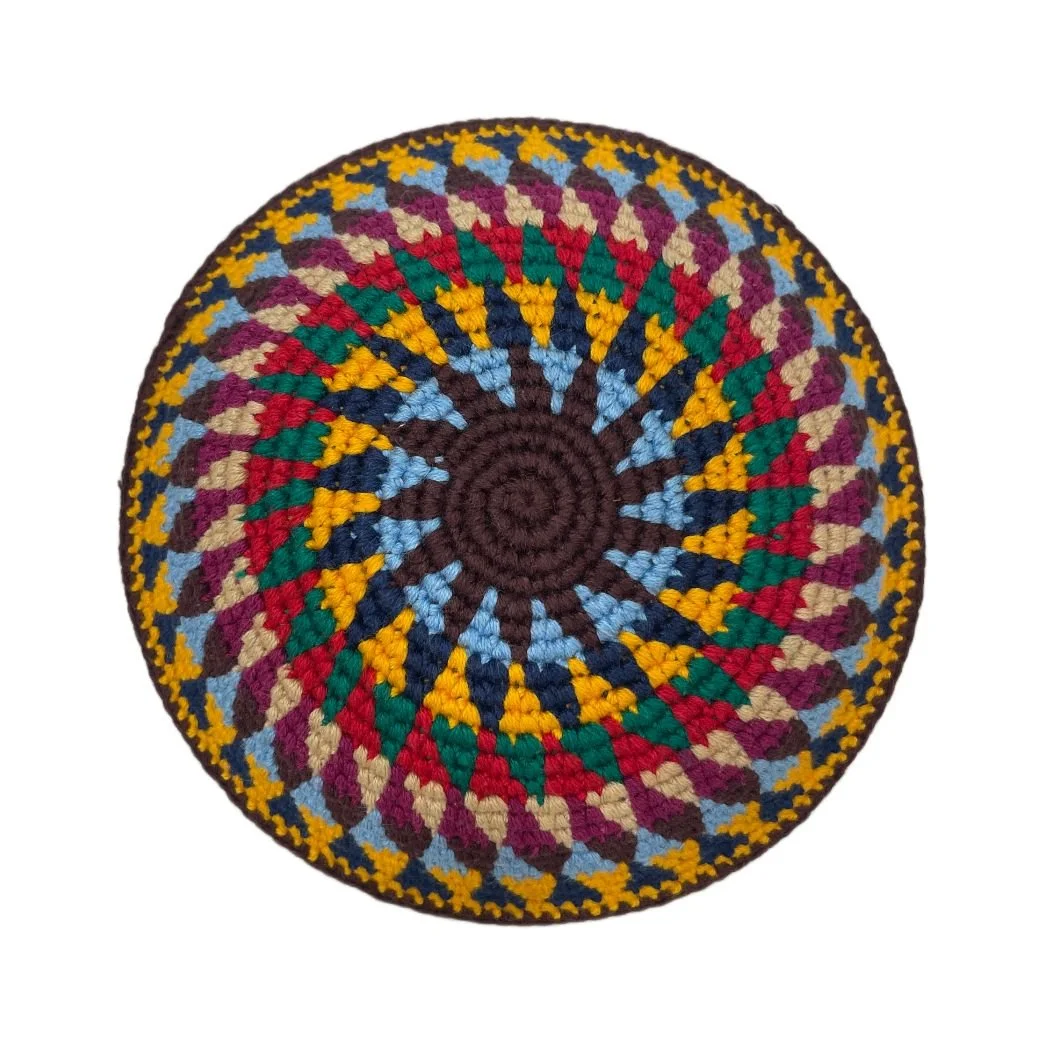 Terracotta Colors Fair Trade Kippah.jpg