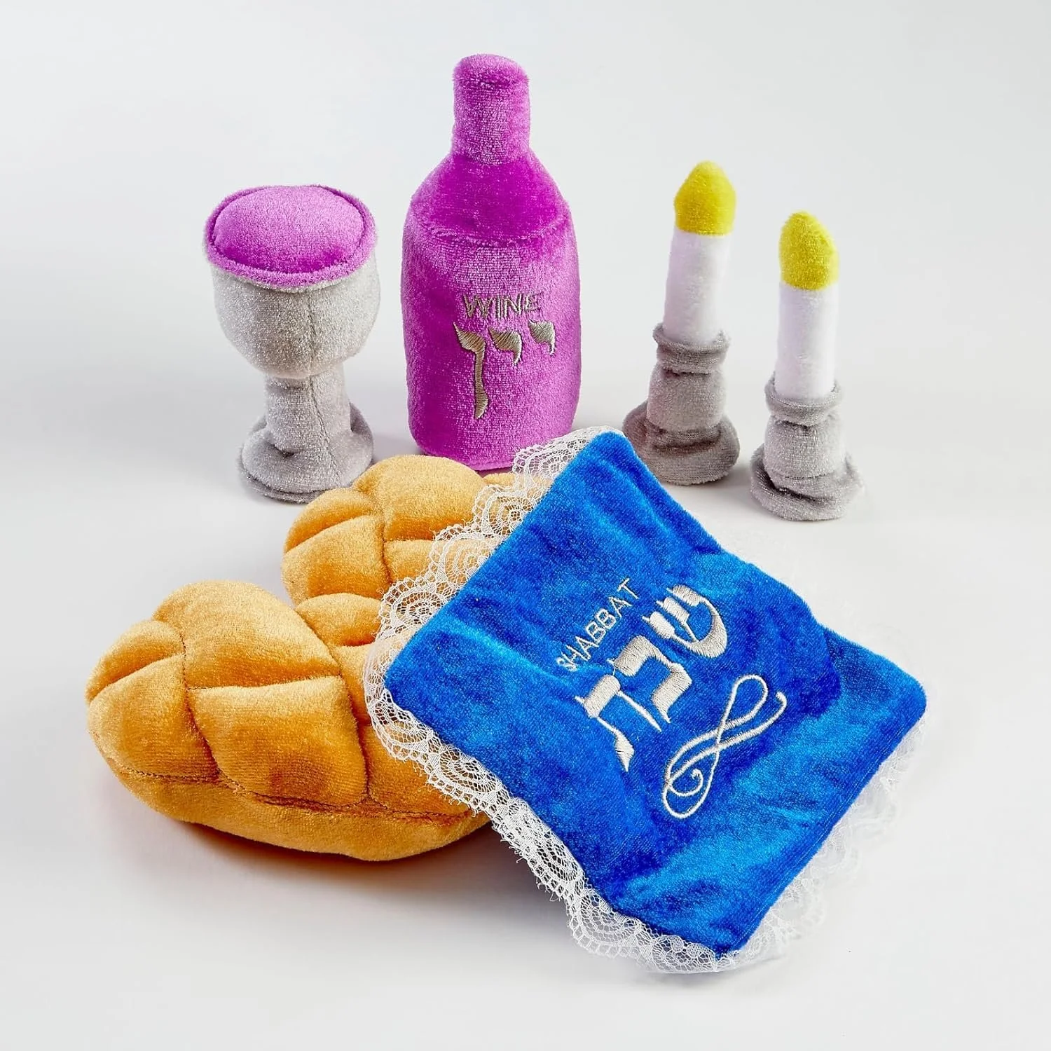My Soft Plush Shabbat Set