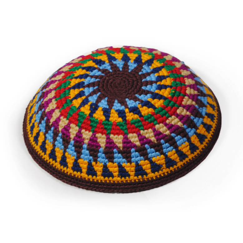Terracotta Kippah - Fair Trade