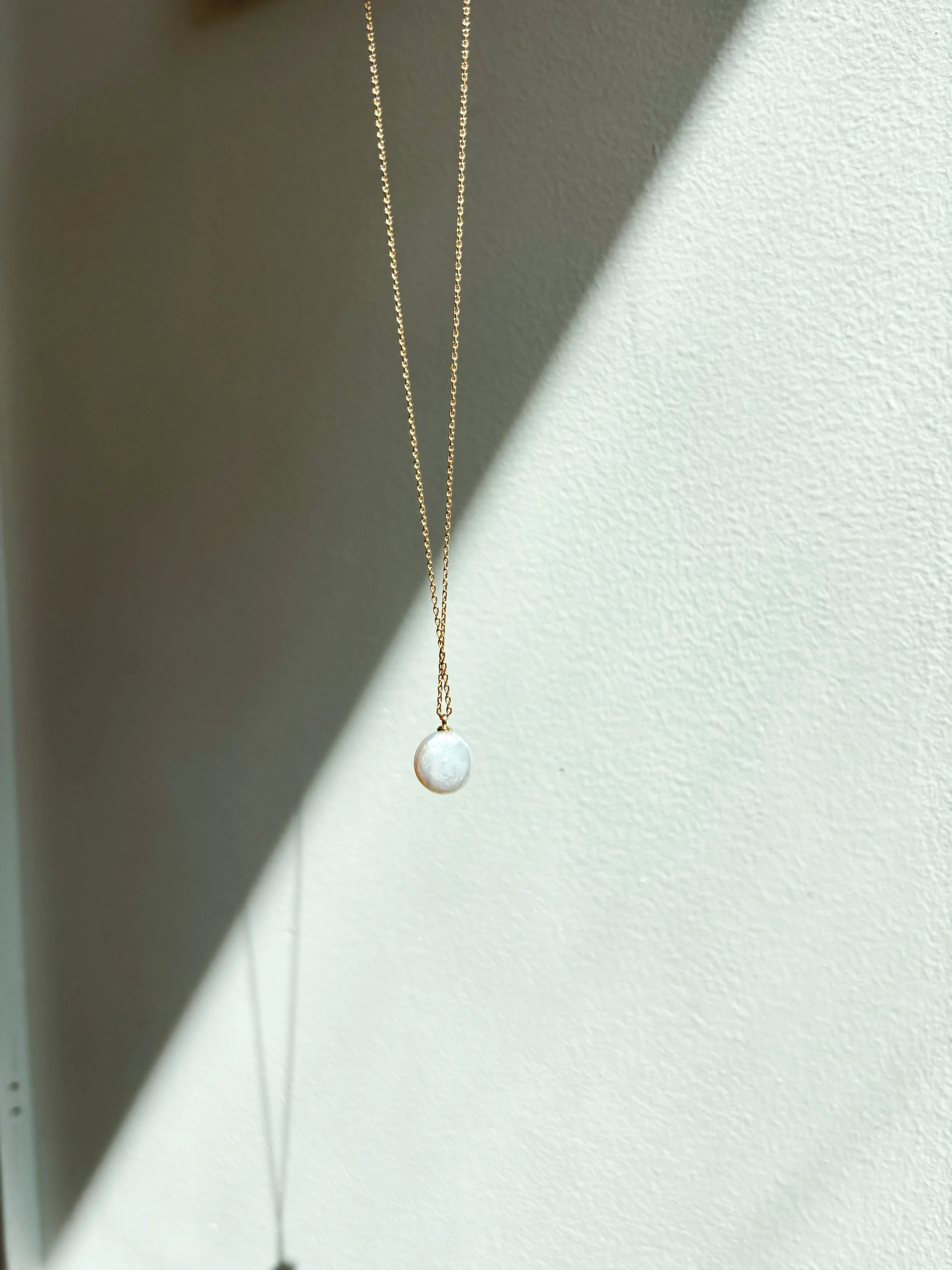 The Sage Pearl Gold-Filled Necklace