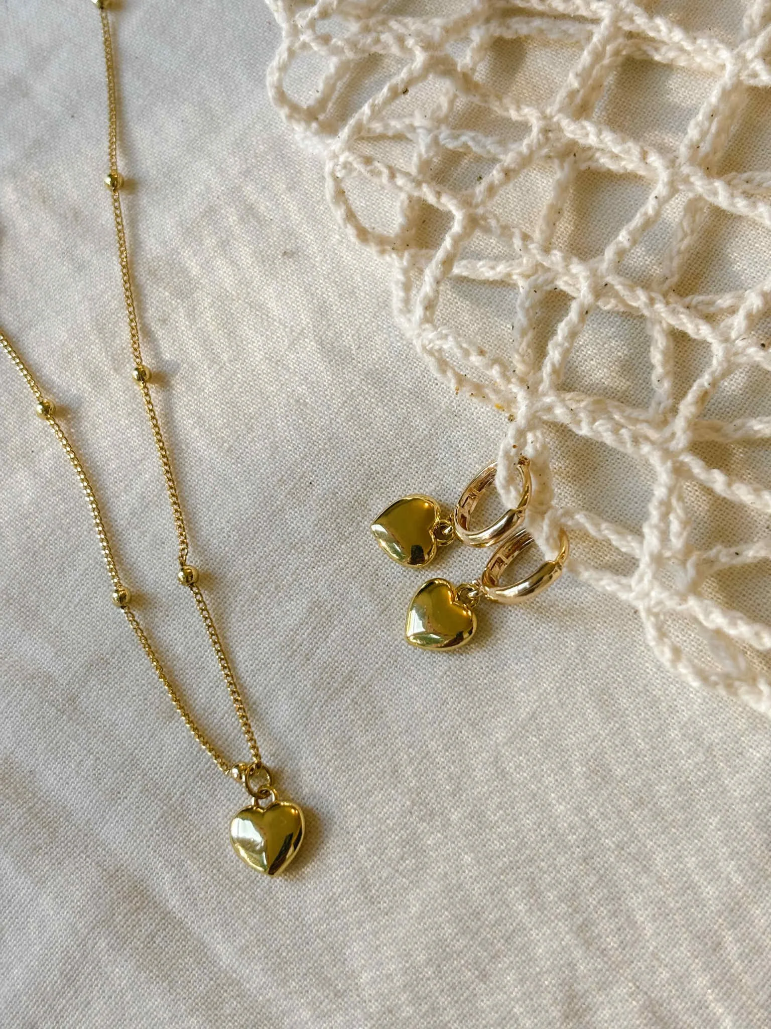Dainty Gold-Filled Heart Necklace