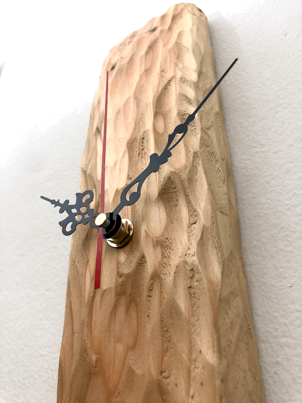 Textured Wood Clock Art - Mato 0010 — Korzen Designs