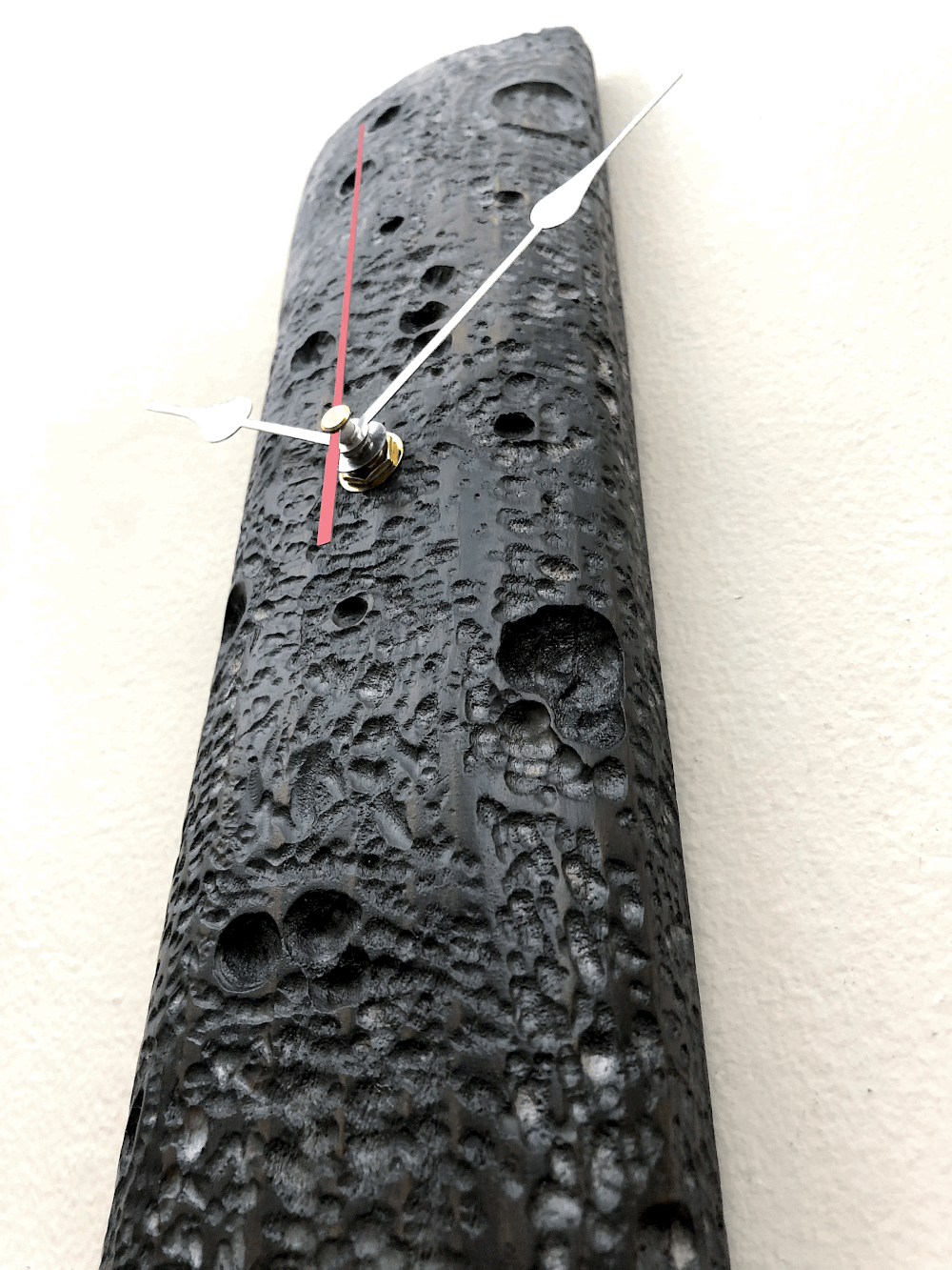 Textured Wood Clock Art - Brando 0001 — Korzen Designs
