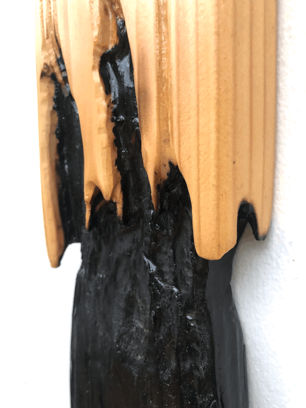 Textured Wood Clock Art - Stanley 0001 — Korzen Designs
