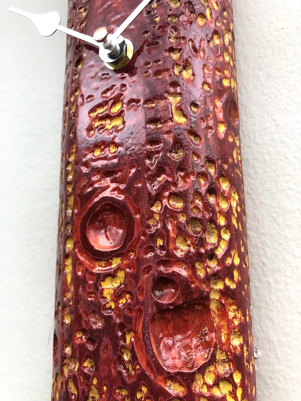 Textured Wood Clock Art - Novos 0002 — Korzen Designs