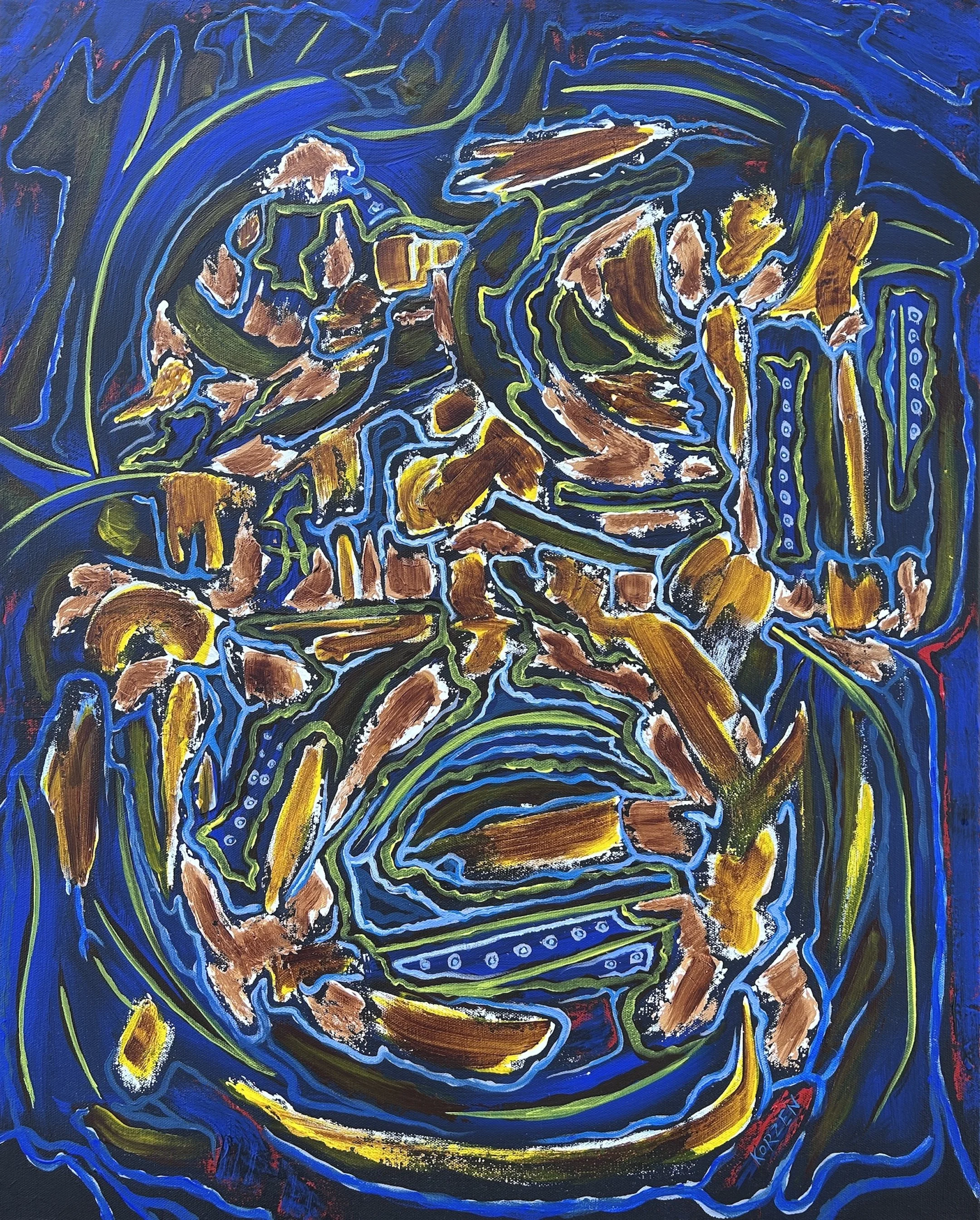 No. 19 2026 - "Trees Are Plants"
Acrylic on Canvas 
30"x24"