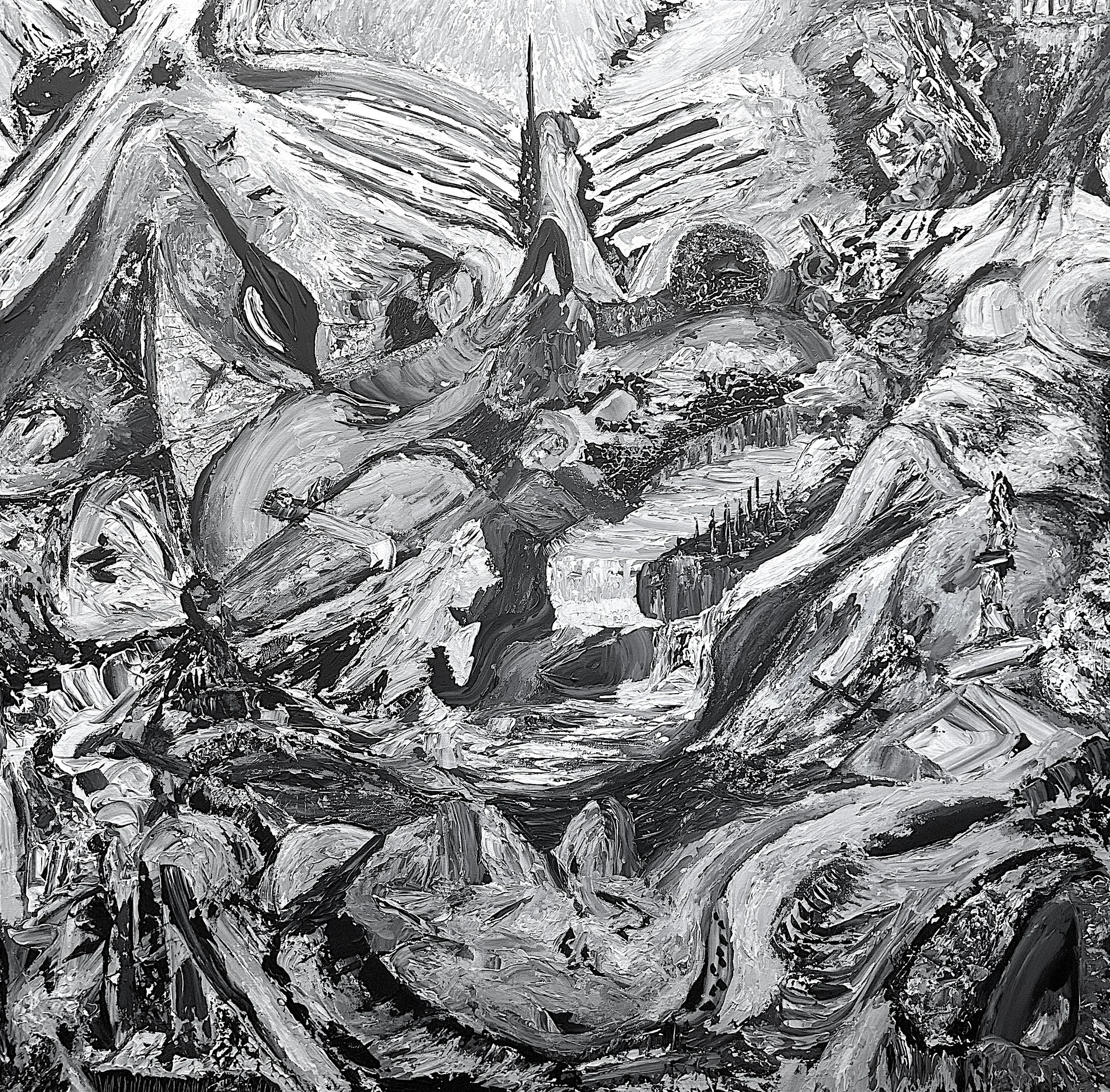 No. 22 2025
Acrylic on Canvas
36"x36"