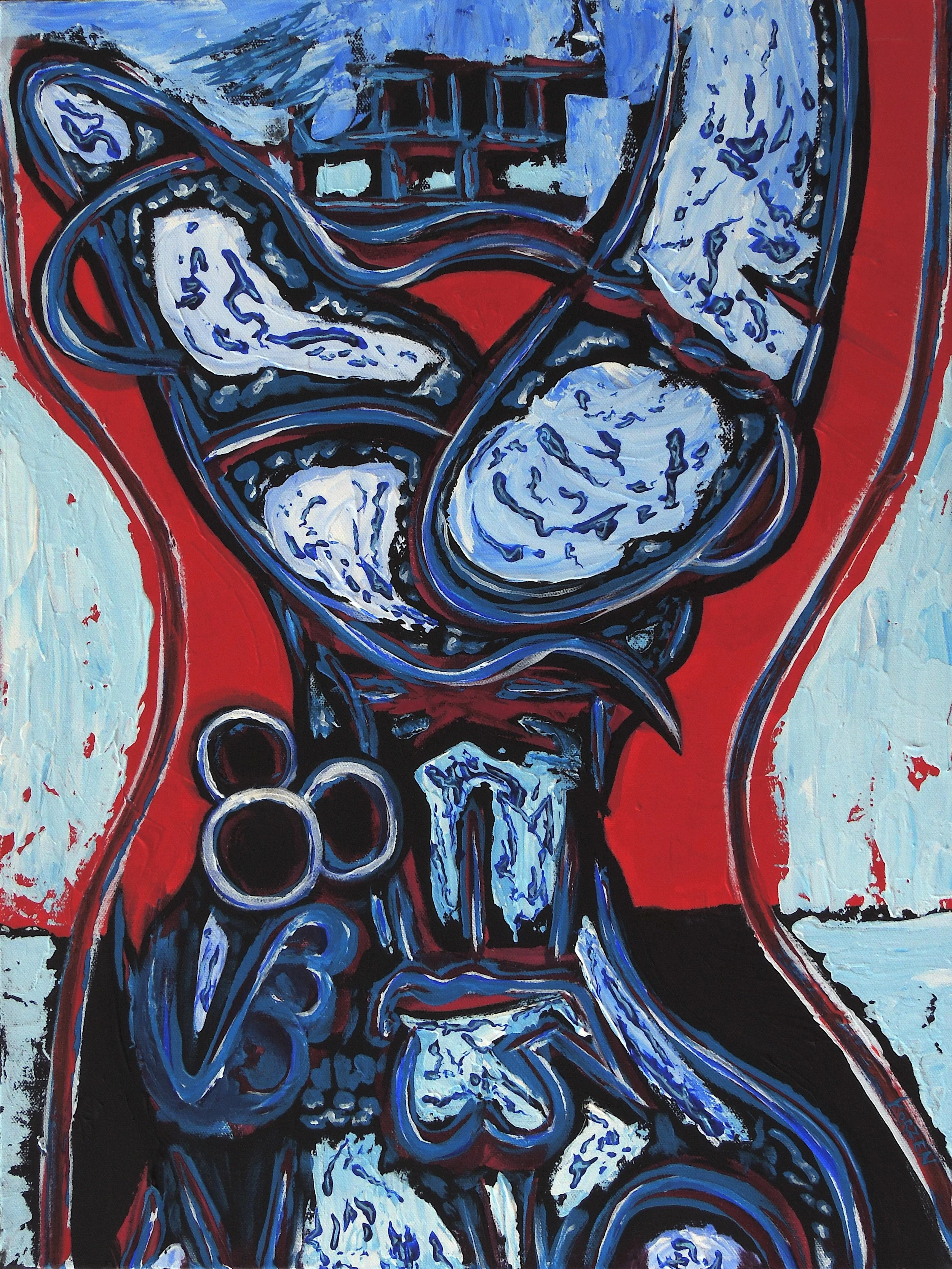 No. 15 2026 - Unc Akimbo
Acrylic on Canvas
24"x18"