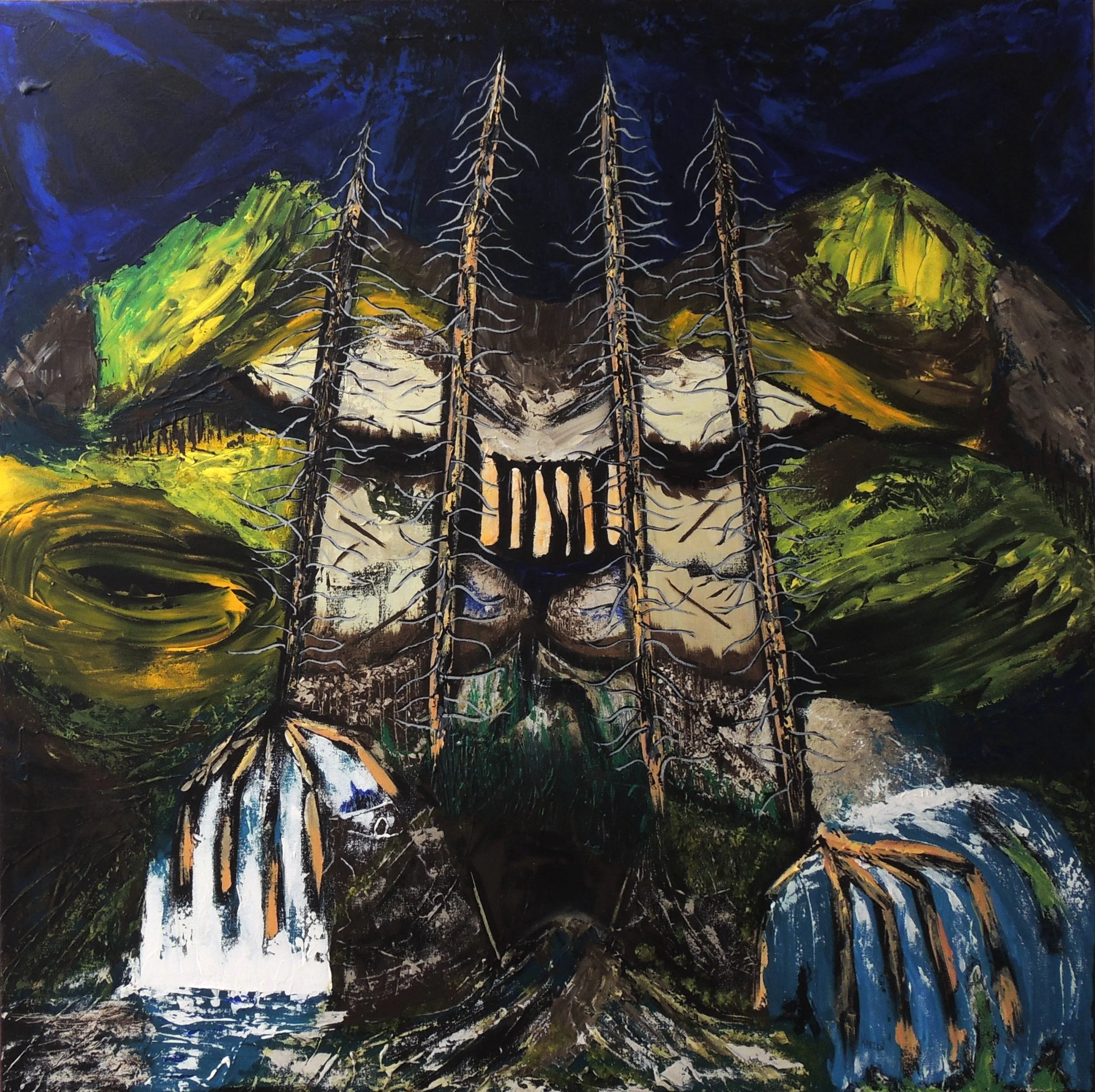 "What Was"
Acrylic on Canvas
36" x 36"
2025