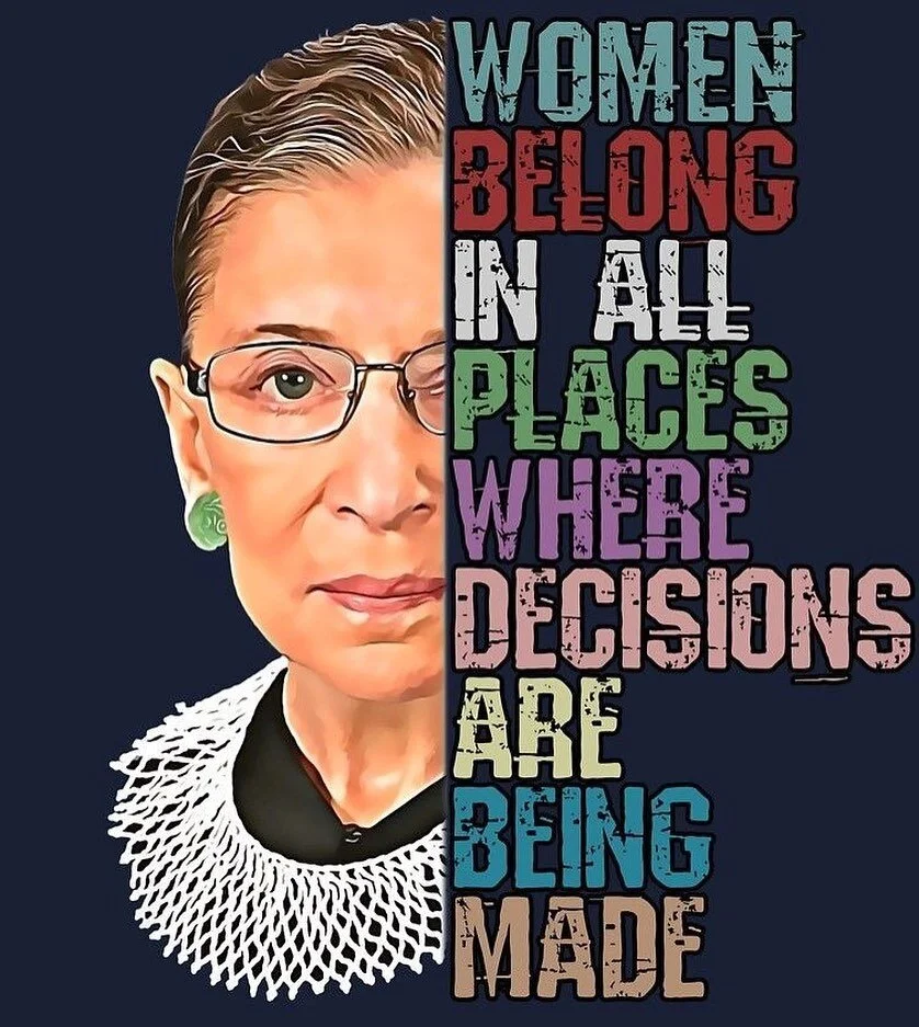 Thank you for everything #RBG 👑