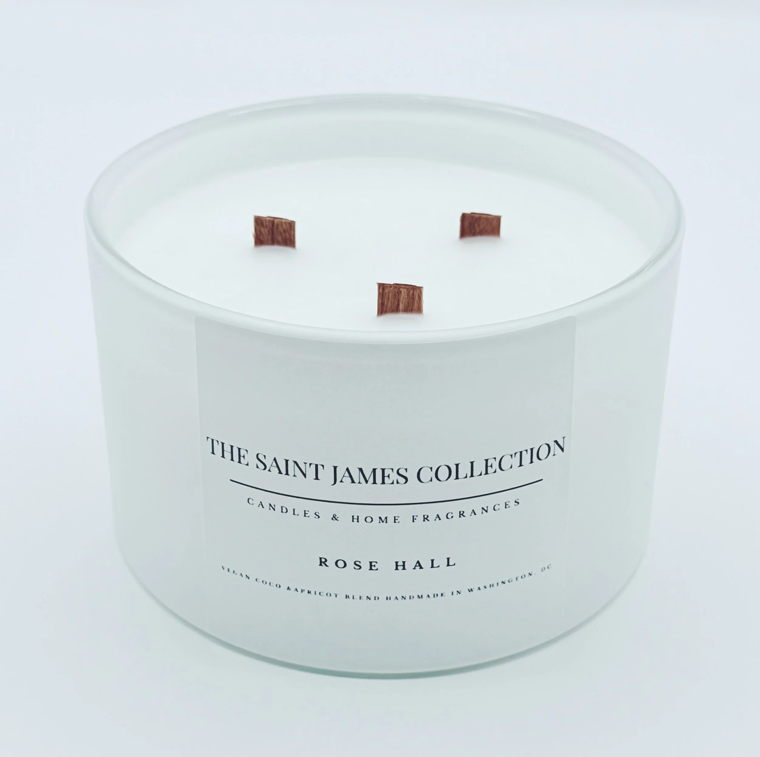 ROSE HALL Three Wick Candle
