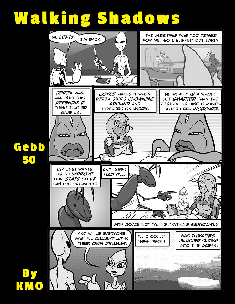 'Gebb 50 – Walking Shadows'
