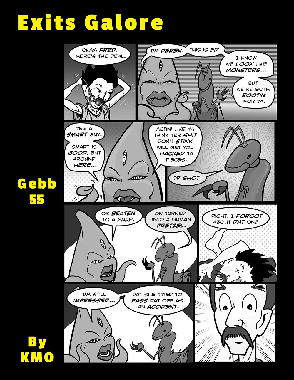 'Gebb 55 – Exits Galore'