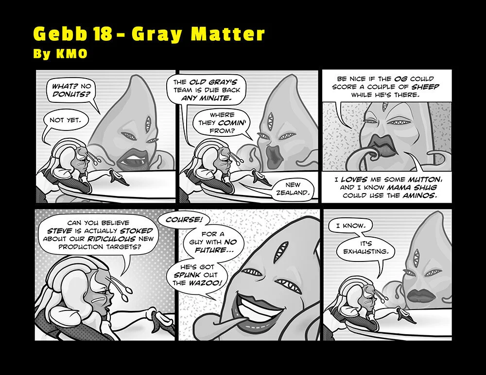 'Gebb 18 – Gray Matter'