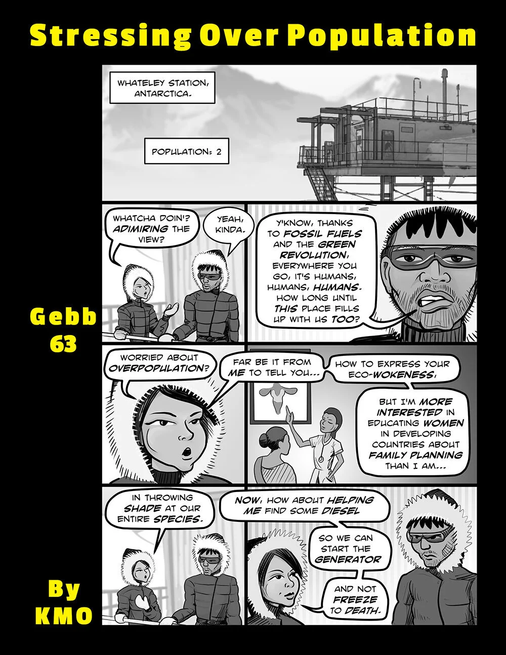 'Gebb 63 – Stressing Over Population'