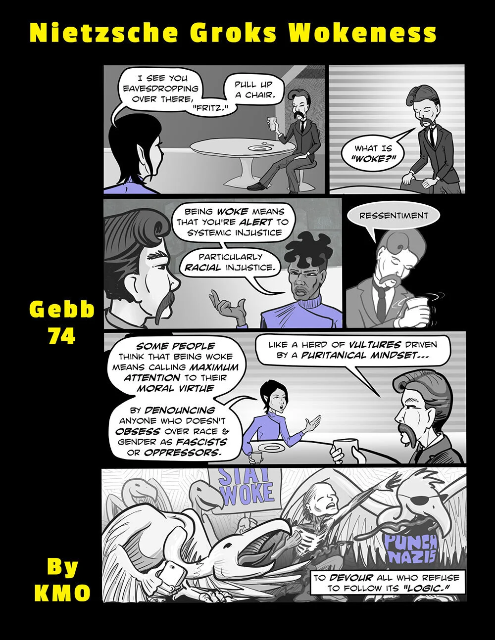 'Gebb 74 – Nietzsche Groks Wokeness'