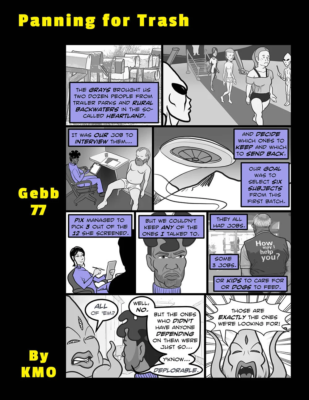 'Gebb 77 – Panning for Trash'